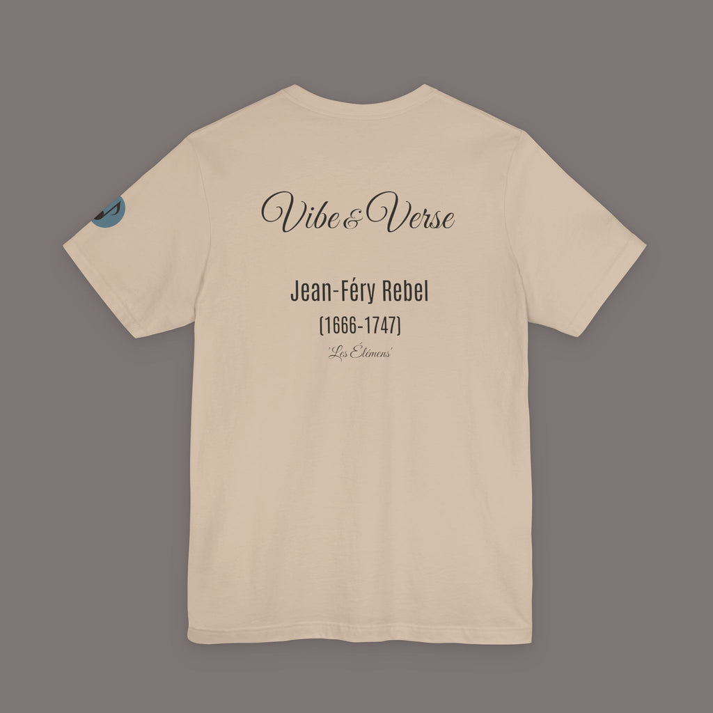 Play Rebel, Be One - Jean-Fery Rebel 'The Elements' Unisex Art Tee