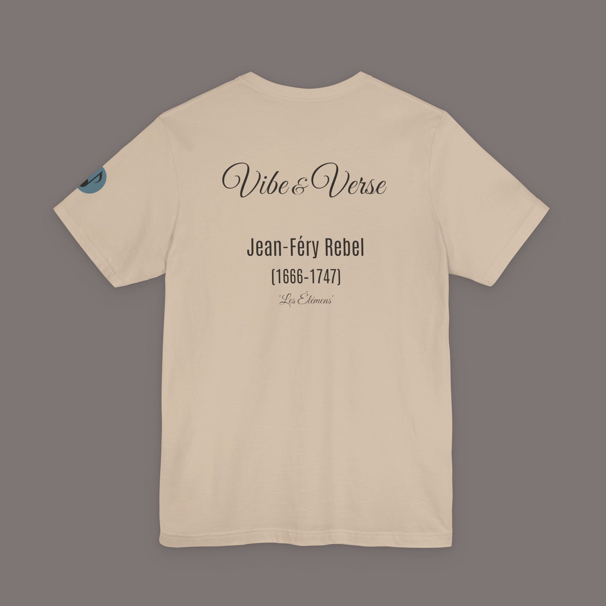 Play Rebel, Be One - Jean-Fery Rebel 'The Elements' Unisex Art Tee