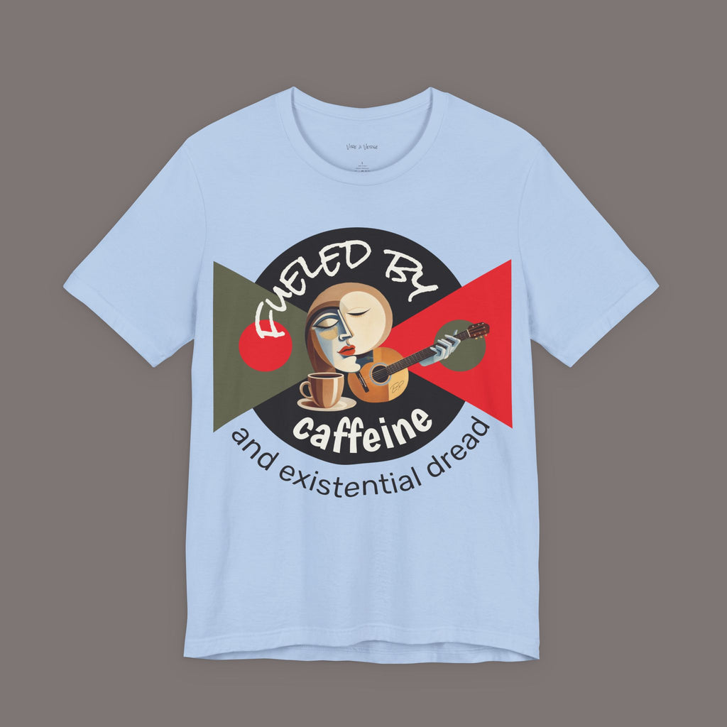 Fueled by Caffeine - Unisex Art Tee