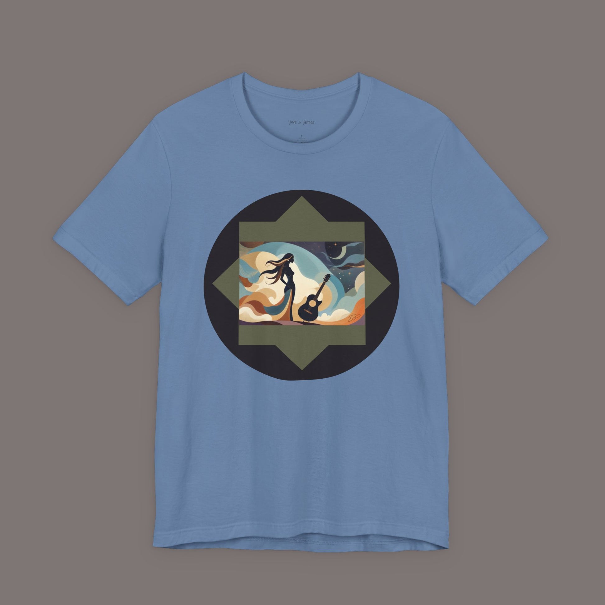 The Earth I Travel - Poetic Unisex Art Tee