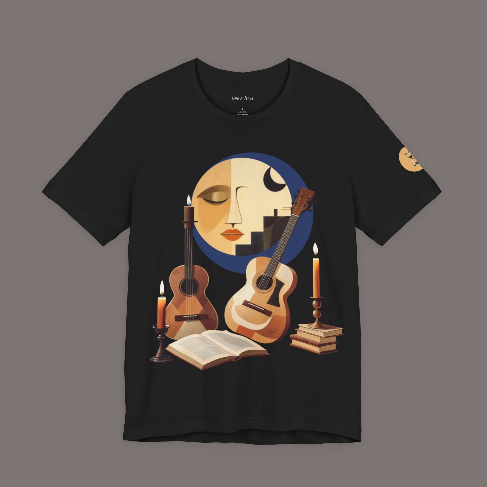 The Night Before Paris - Poetic Unisex Art Tee