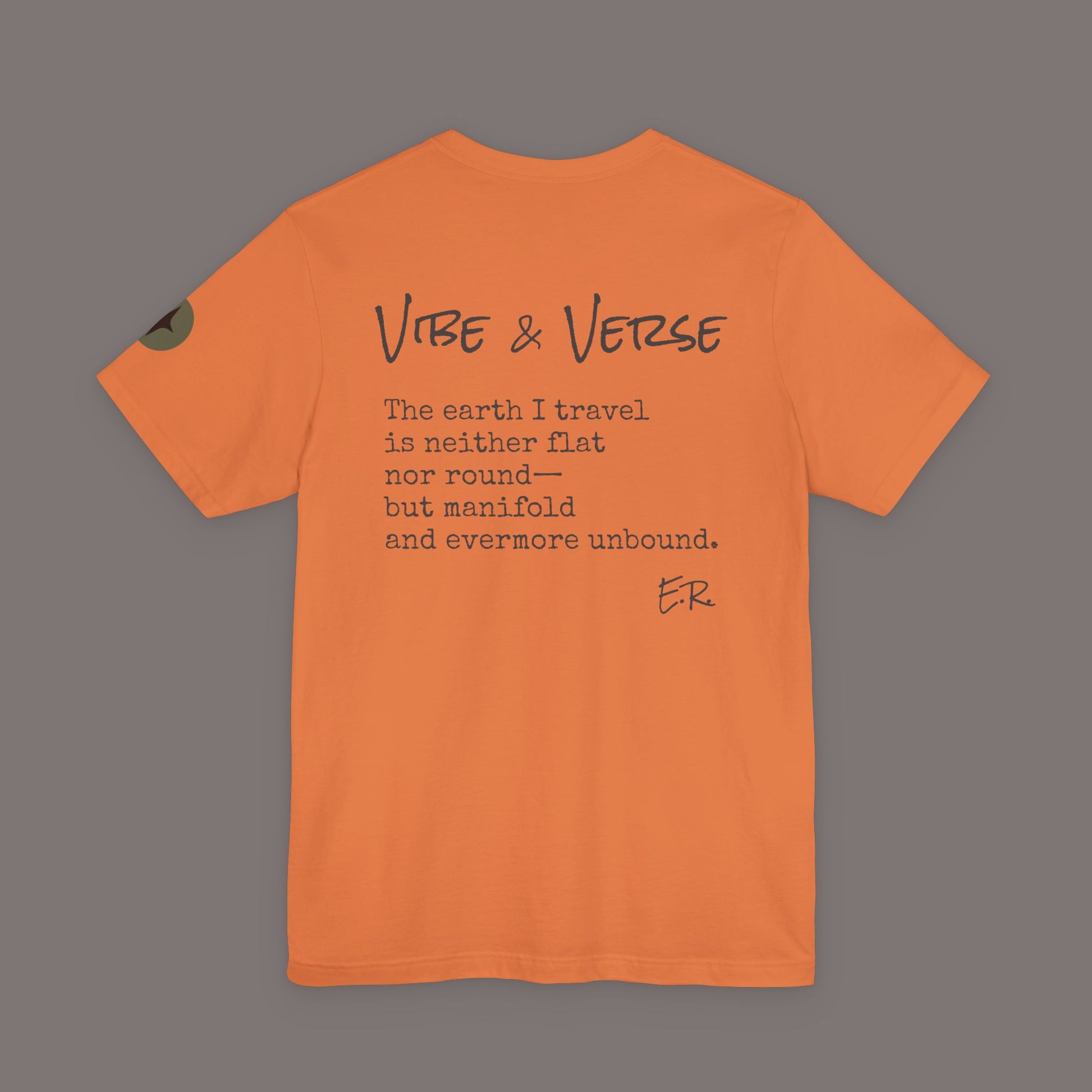 Manifold and Unbound - Poetic Unisex Art Tee