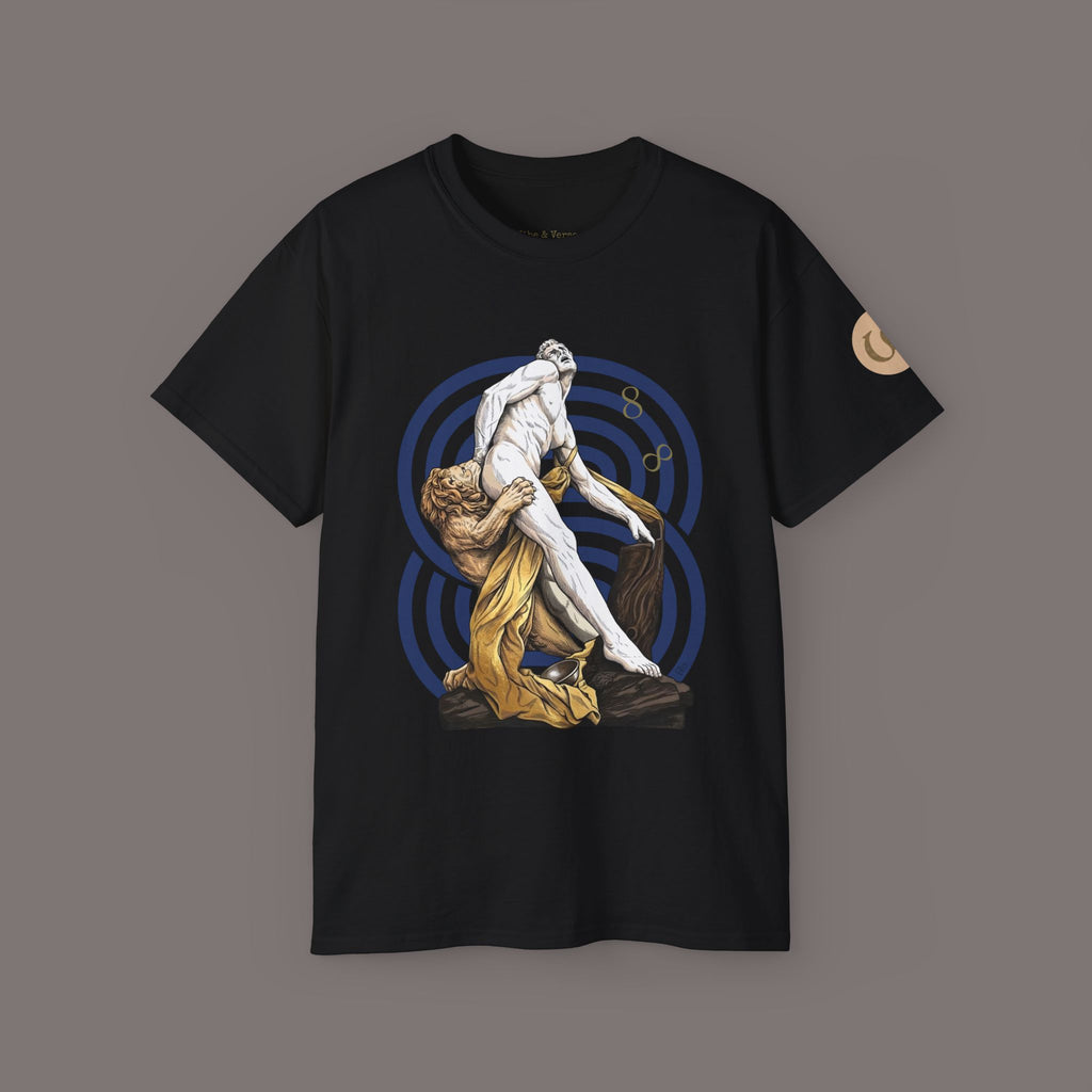 Copy of The Lion Is Waiting - Unisex Heavyweight Poetry Art Tee