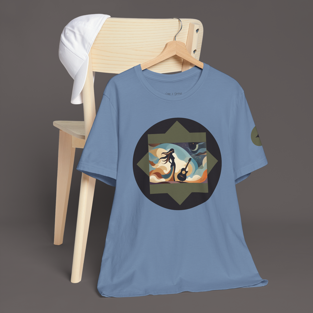 Manifold and Unbound - Poetic Unisex Art Tee