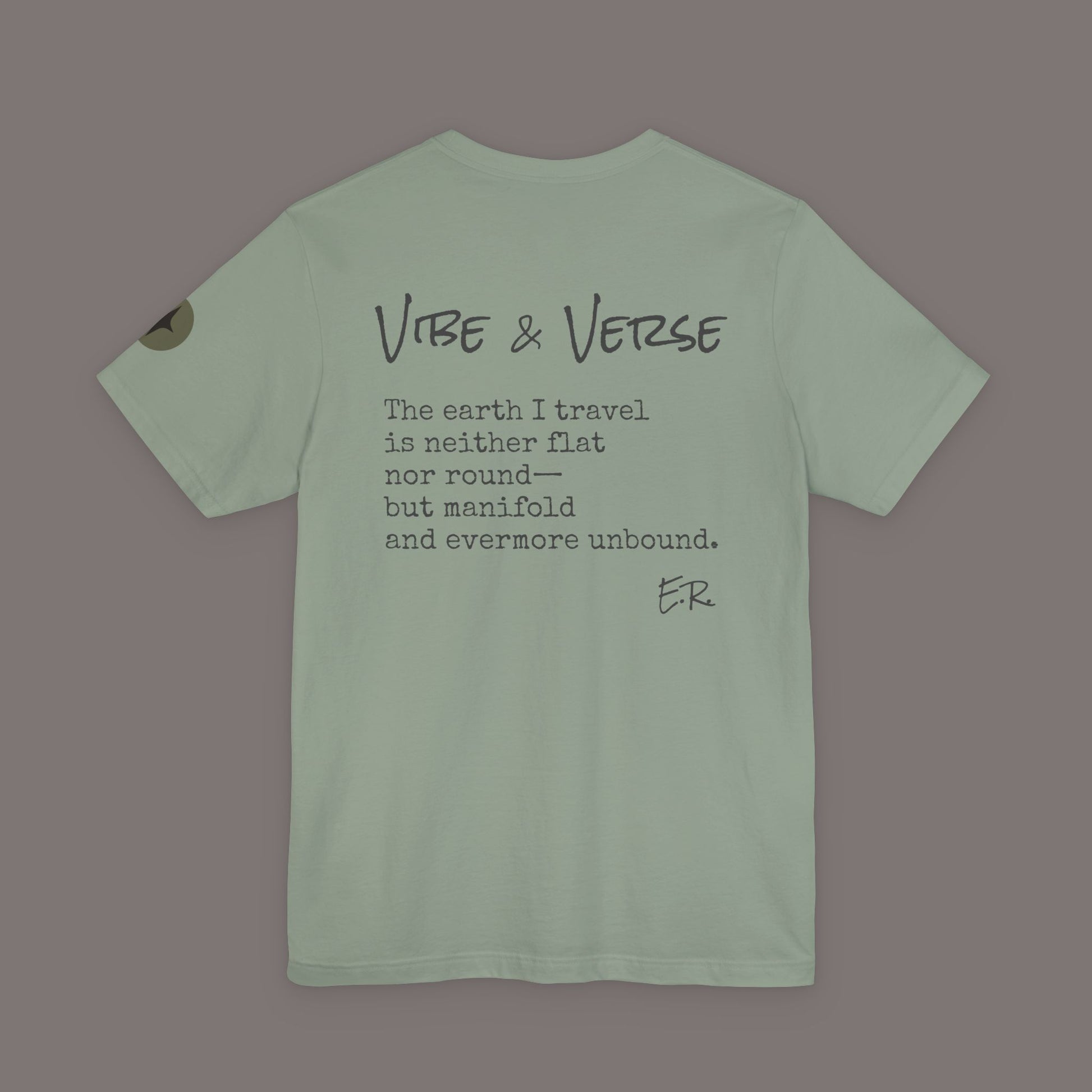 Manifold and Unbound - Poetic Unisex Art Tee