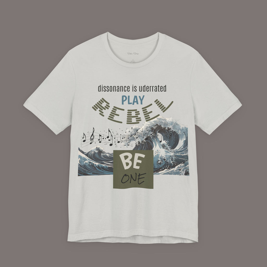 Play Rebel, Be One - Unisex Art Tee