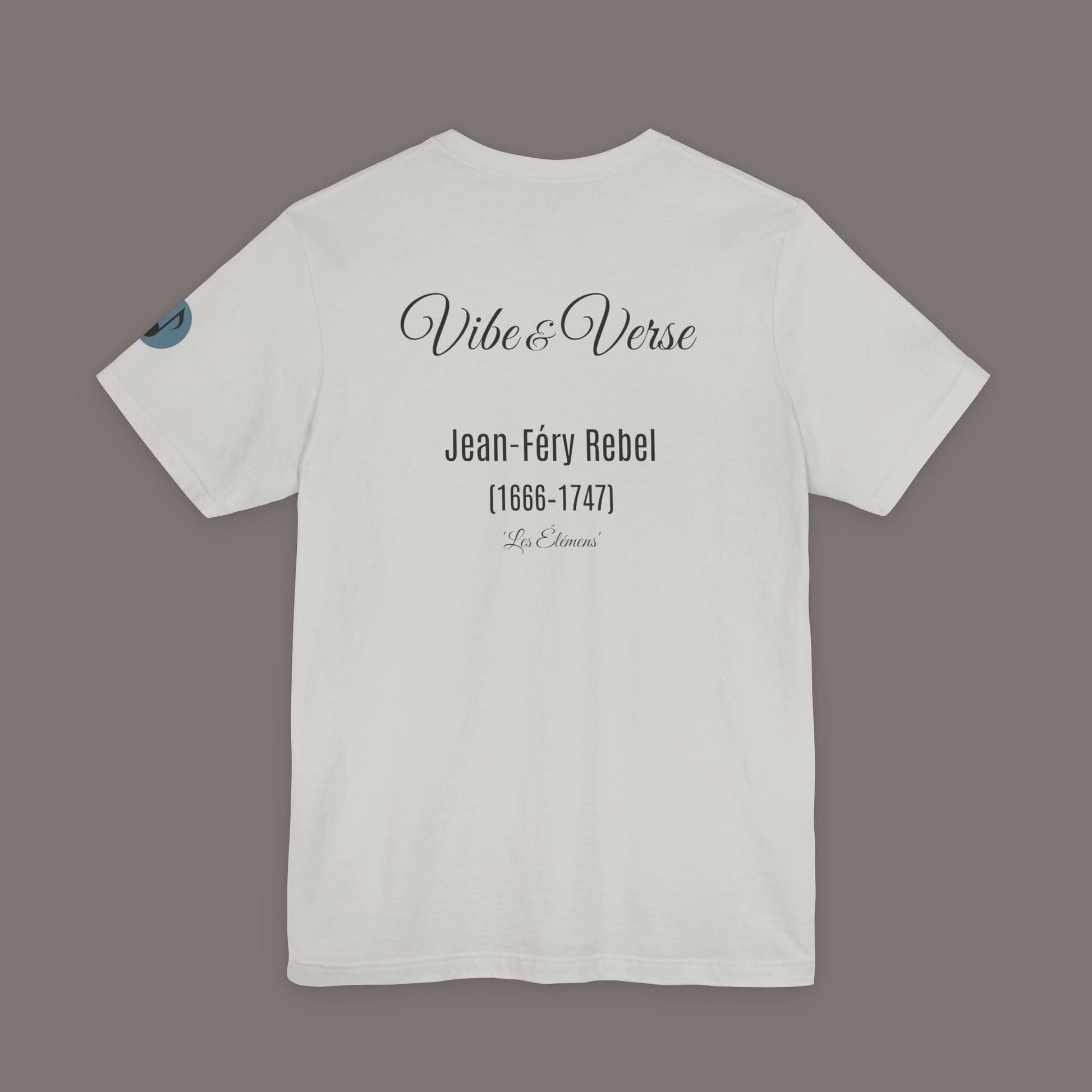 Play Rebel, Be One - Jean-Fery Rebel 'The Elements' Unisex Art Tee