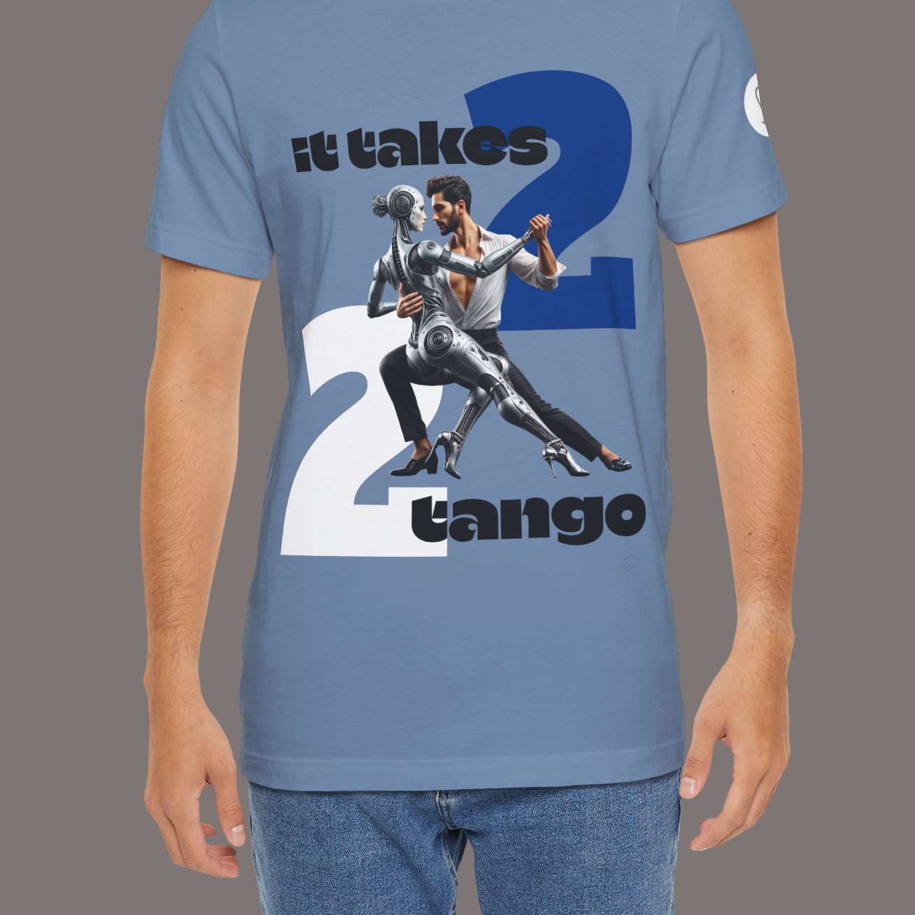 It Takes 2 to Tango - Cyber Dance Unisex Art Tee