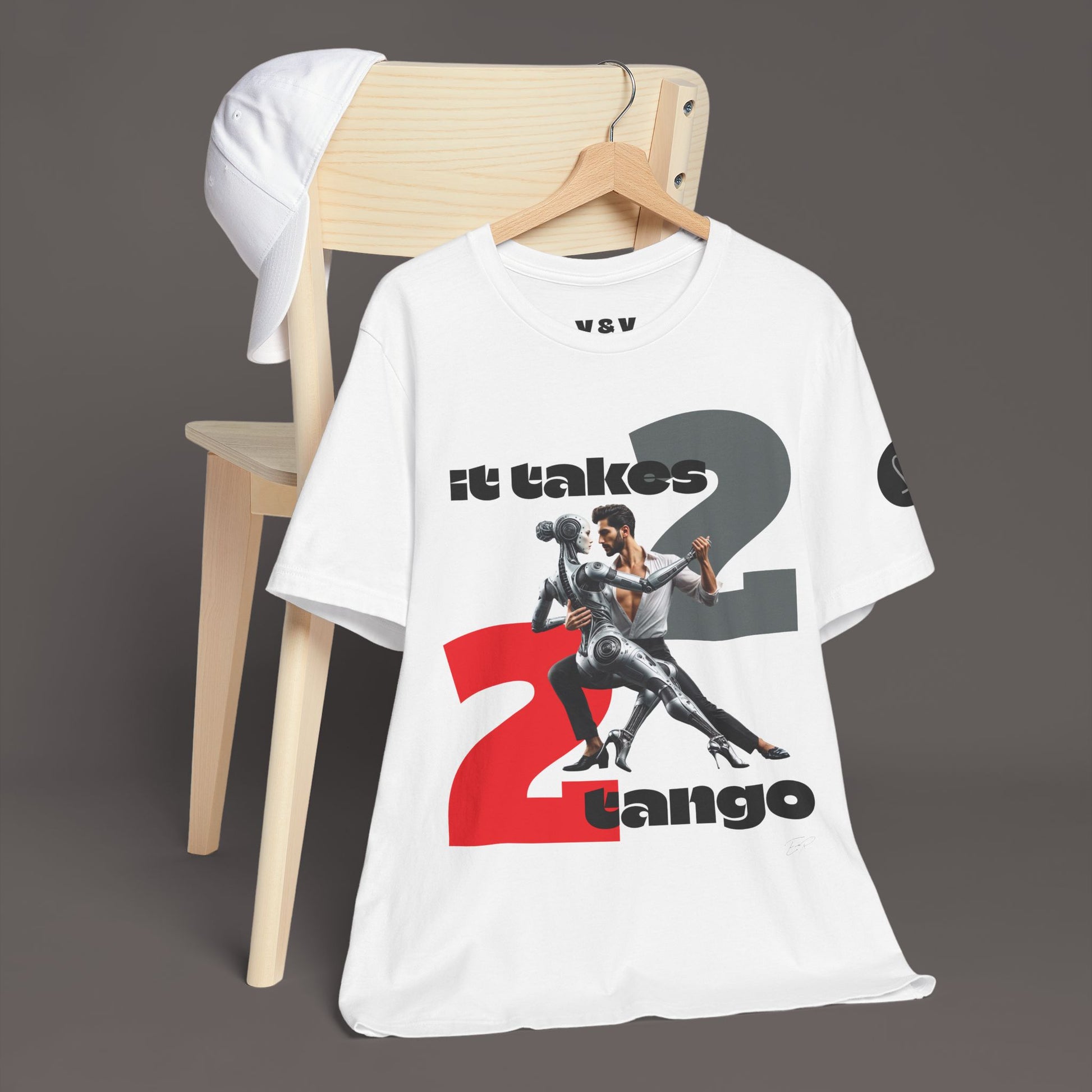 It Takes 2 to Tango - Cyber Dance Unisex Art Tee