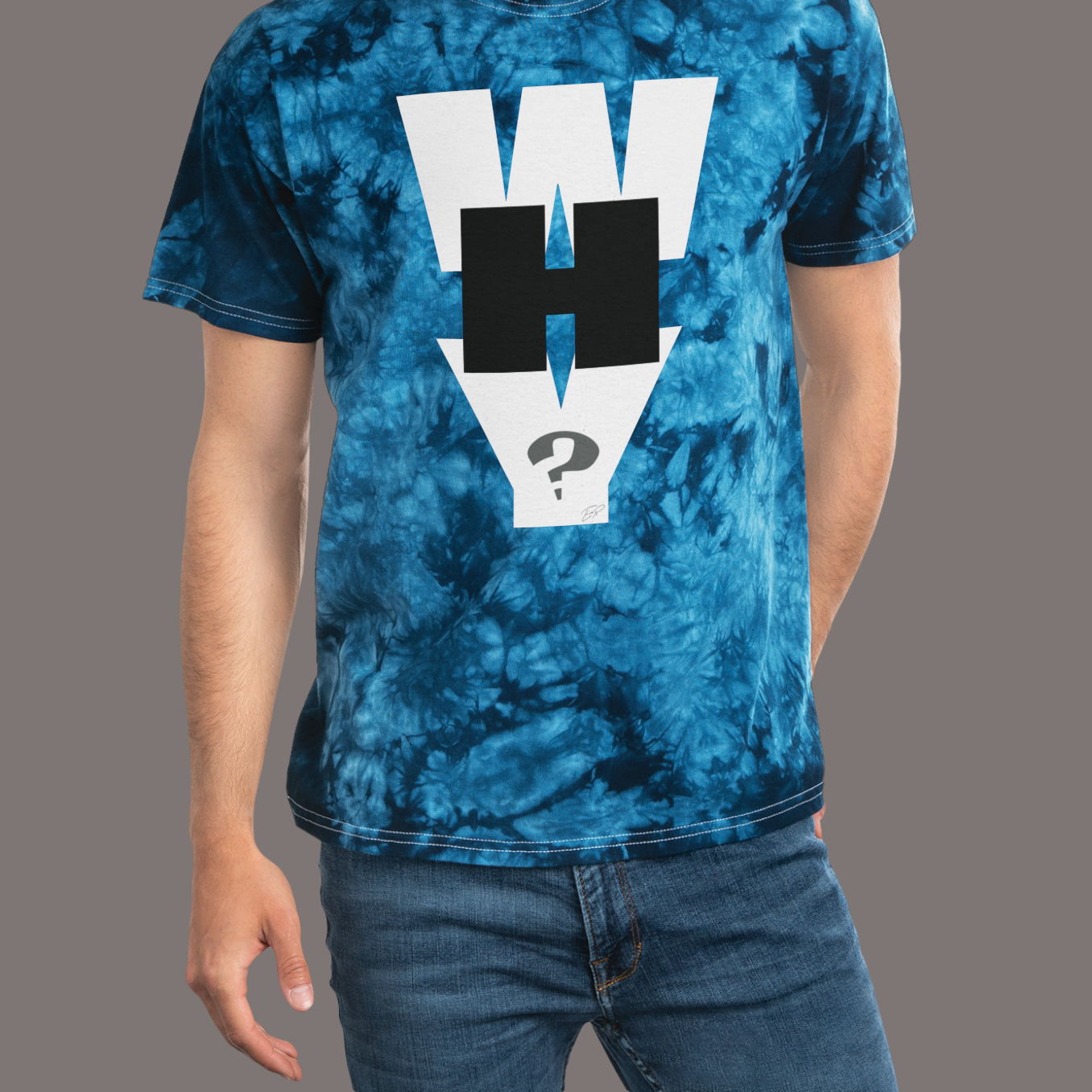 Why/Why Not? - Tie-Dye Unisex Art Tee