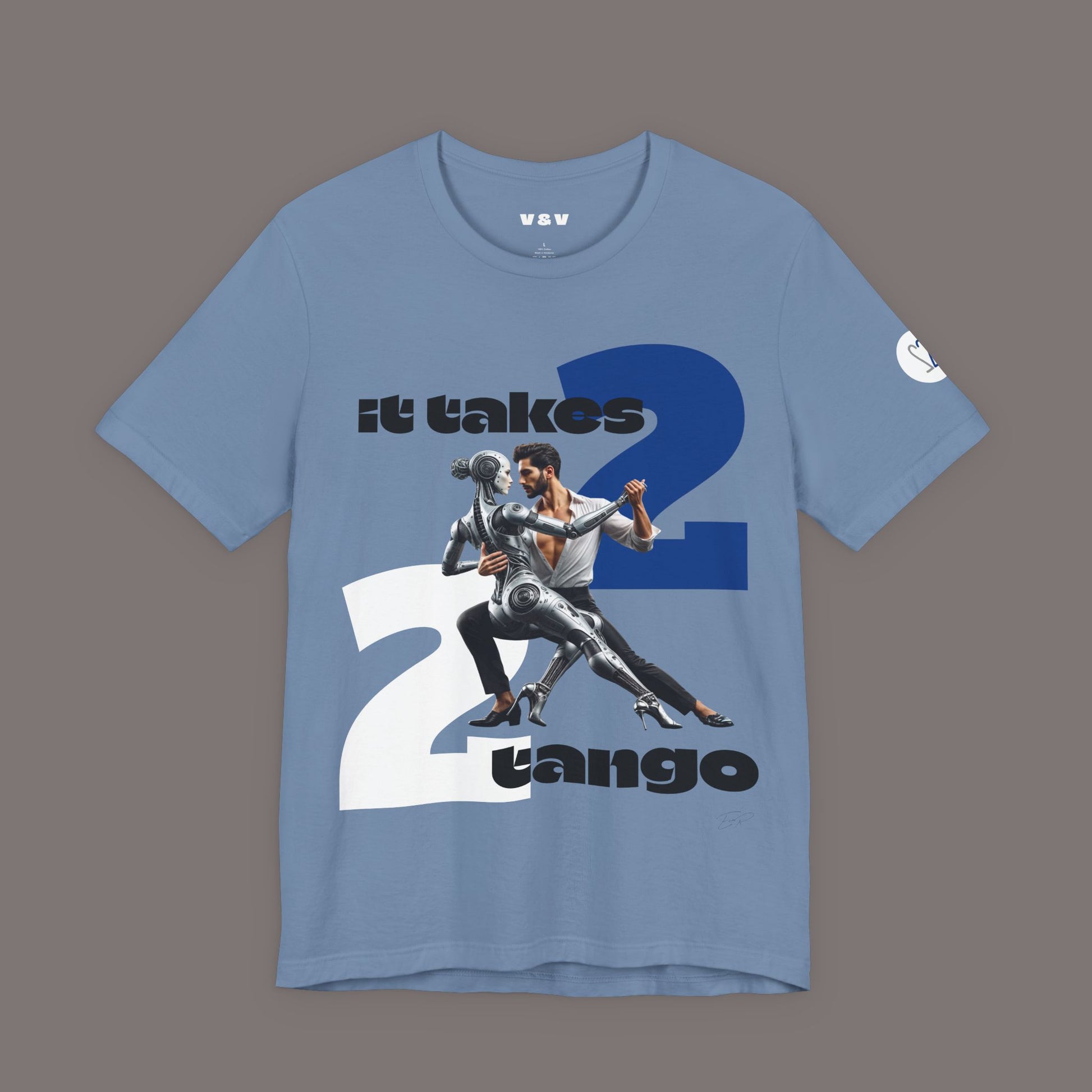 It Takes 2 to Tango - Cyber Dance Unisex Art Tee