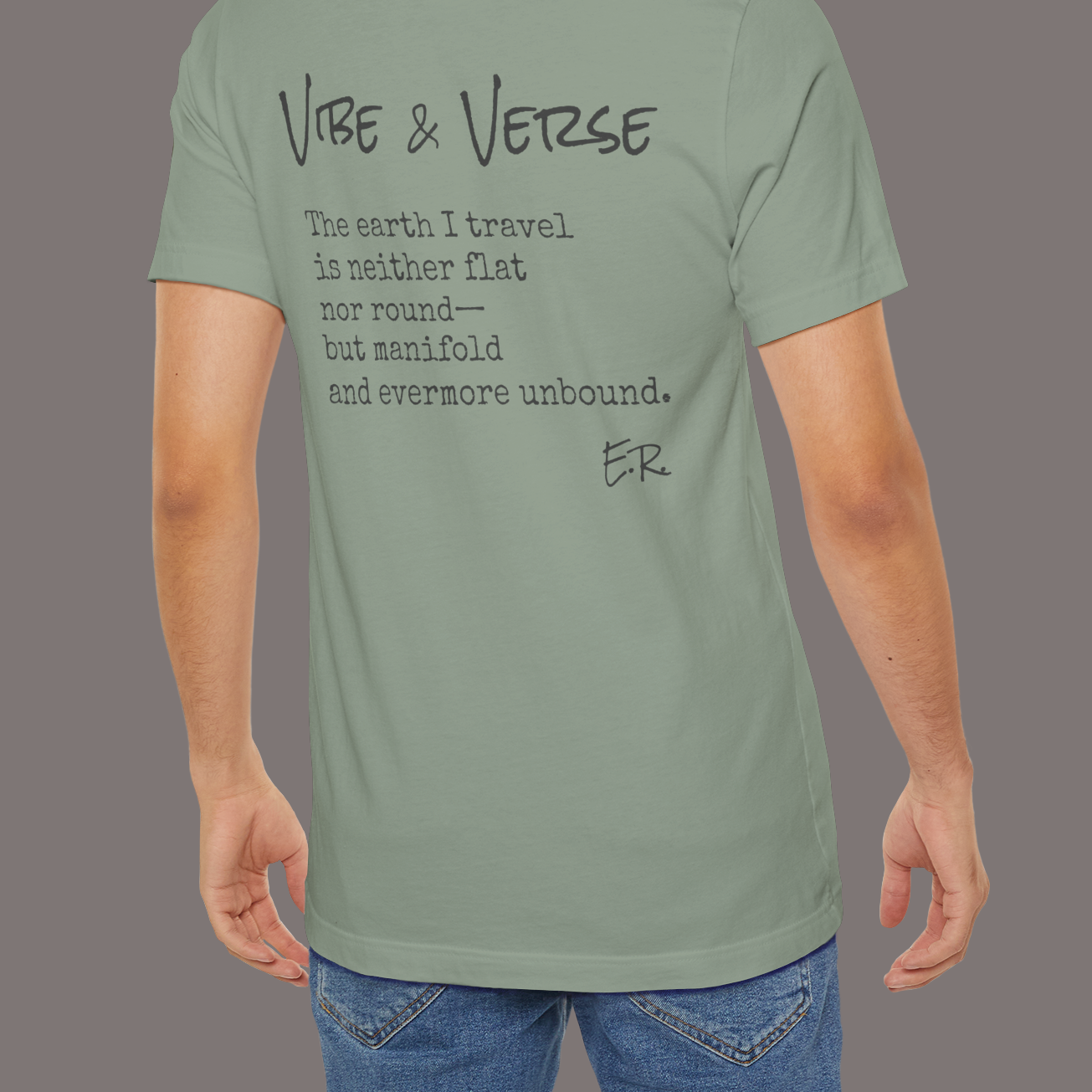 Manifold and Unbound - Poetic Unisex Art Tee