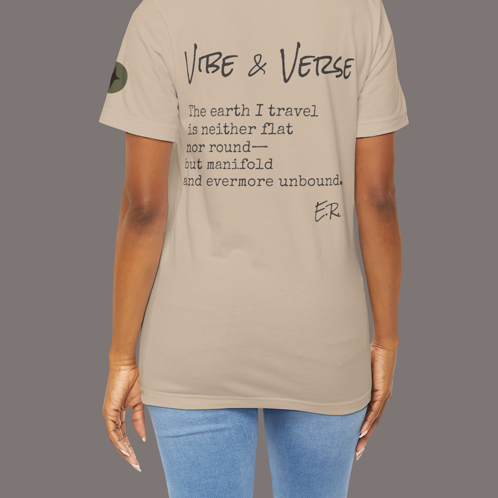 Manifold and Unbound - Poetic Unisex Art Tee