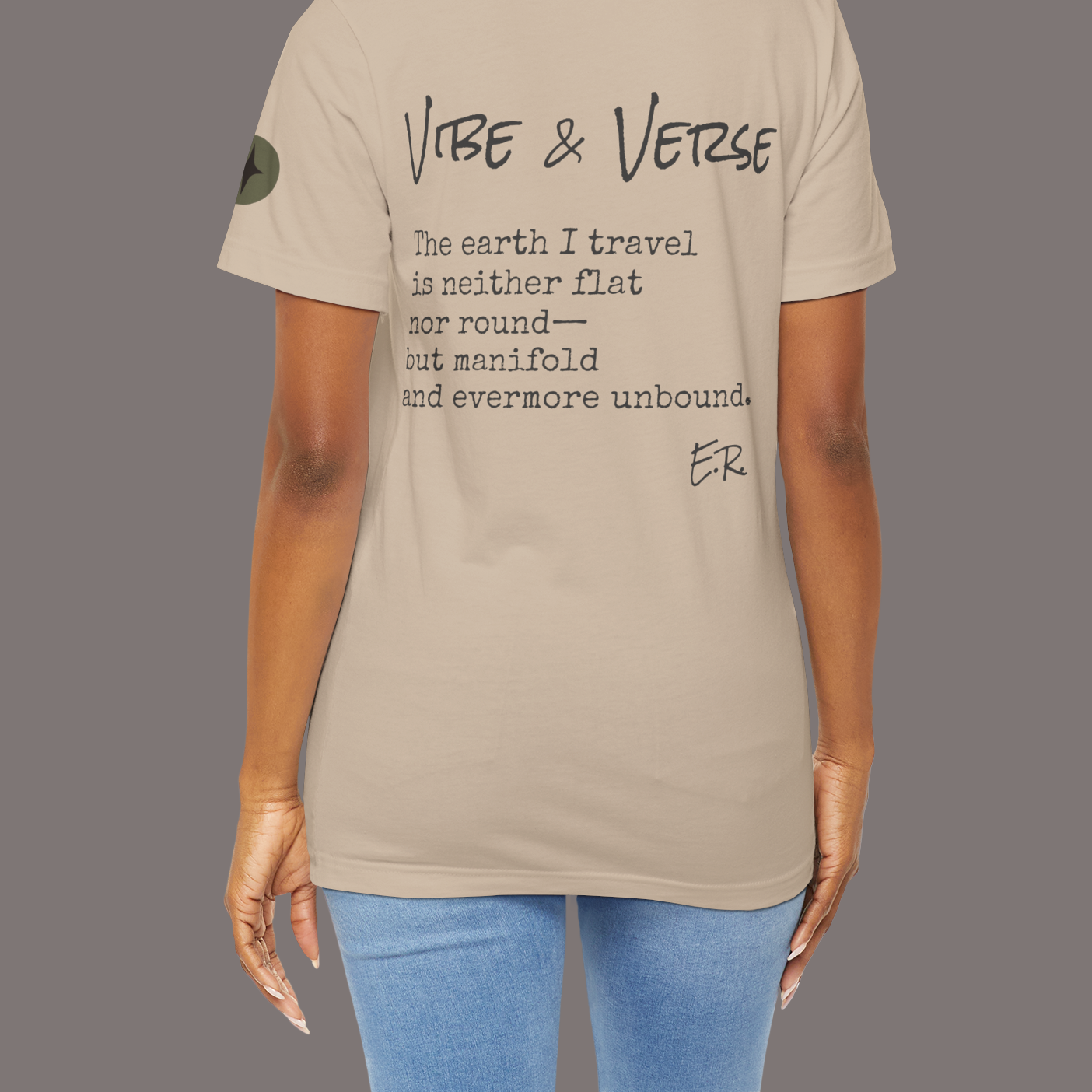 Manifold and Unbound - Poetic Unisex Art Tee