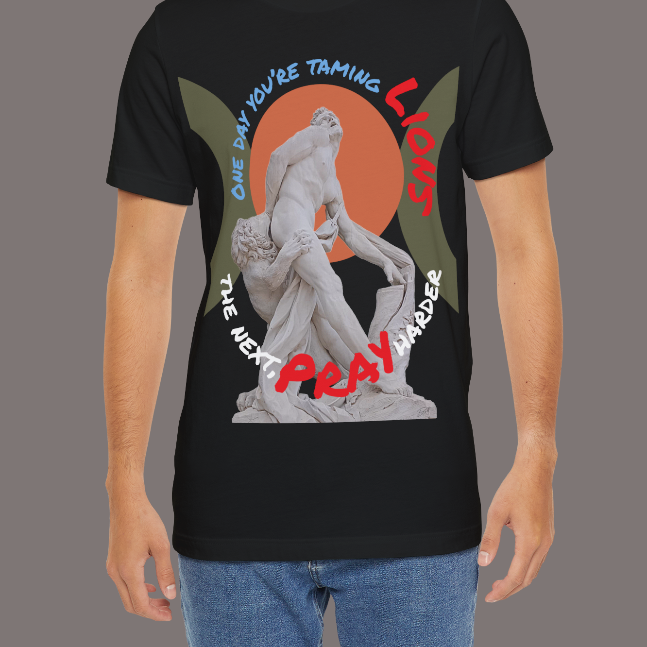 Taming Lions - Unisex Art Tee