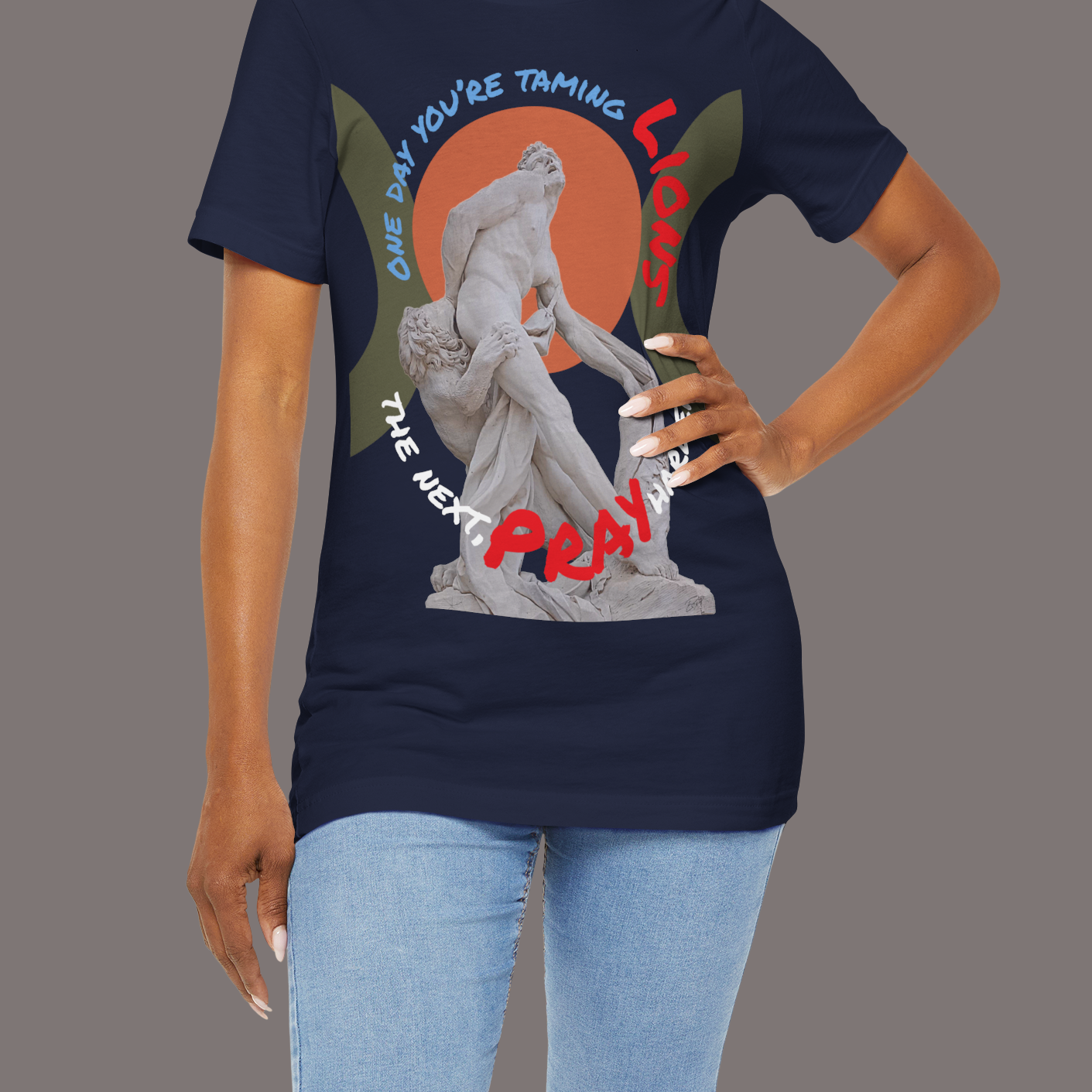 Taming Lions - Unisex Art Tee