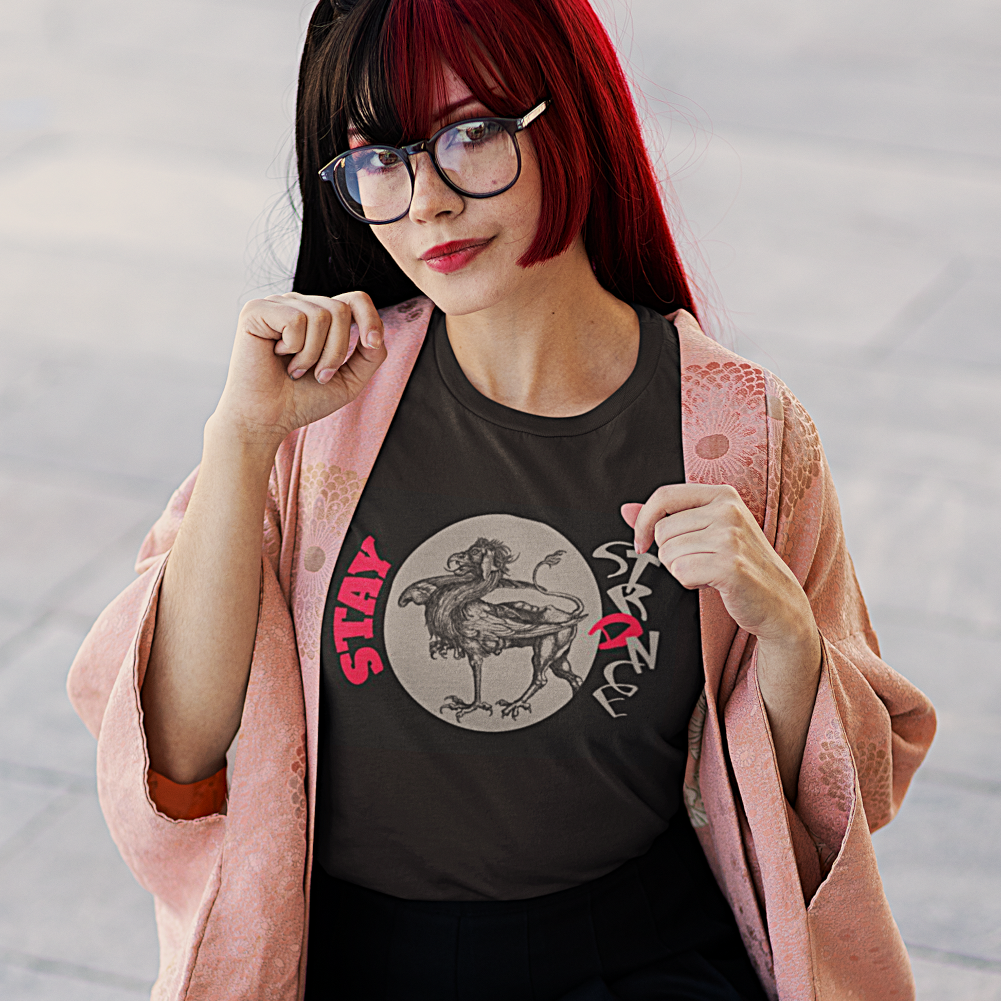 Stay Strange - Unisex Art Tee
