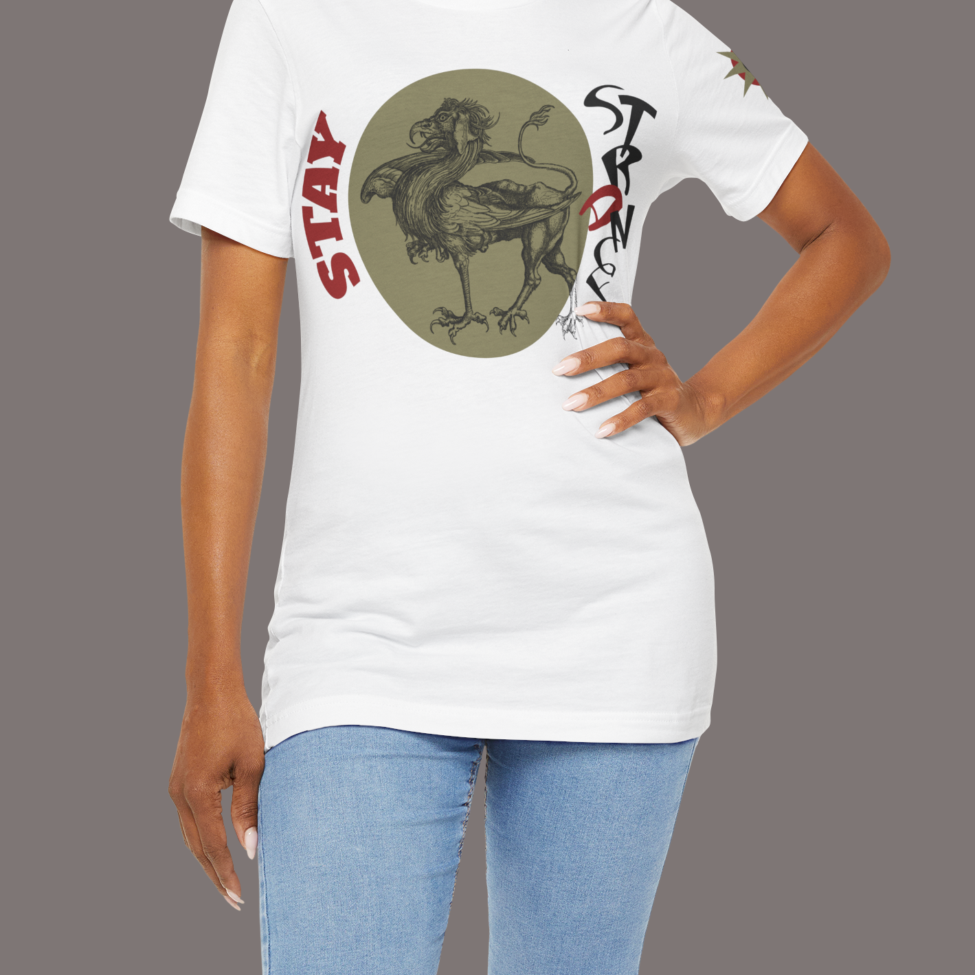 Stay Strange - Unisex Art Tee