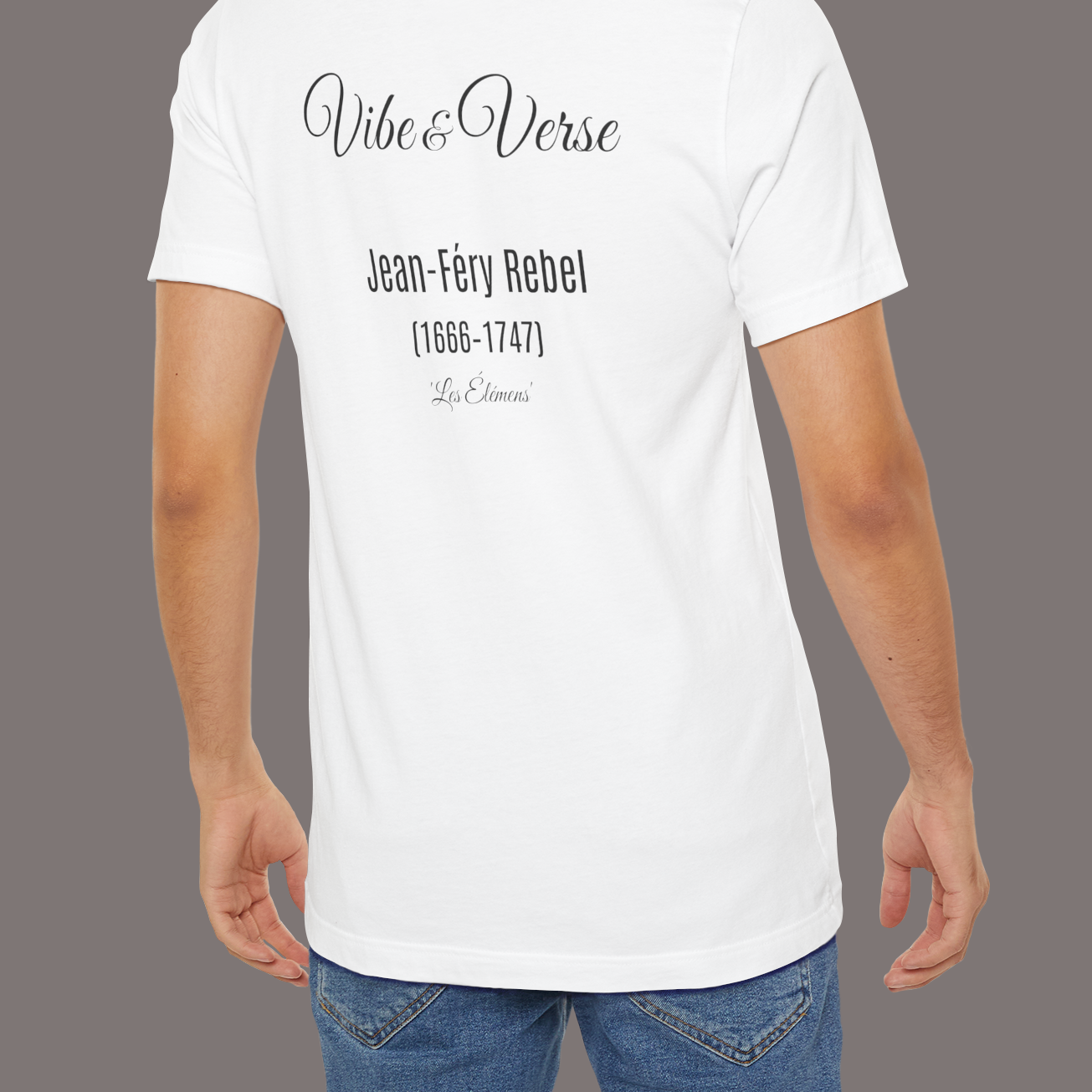 Play Rebel, Be One - Jean-Fery Rebel 'The Elements' Unisex Art Tee