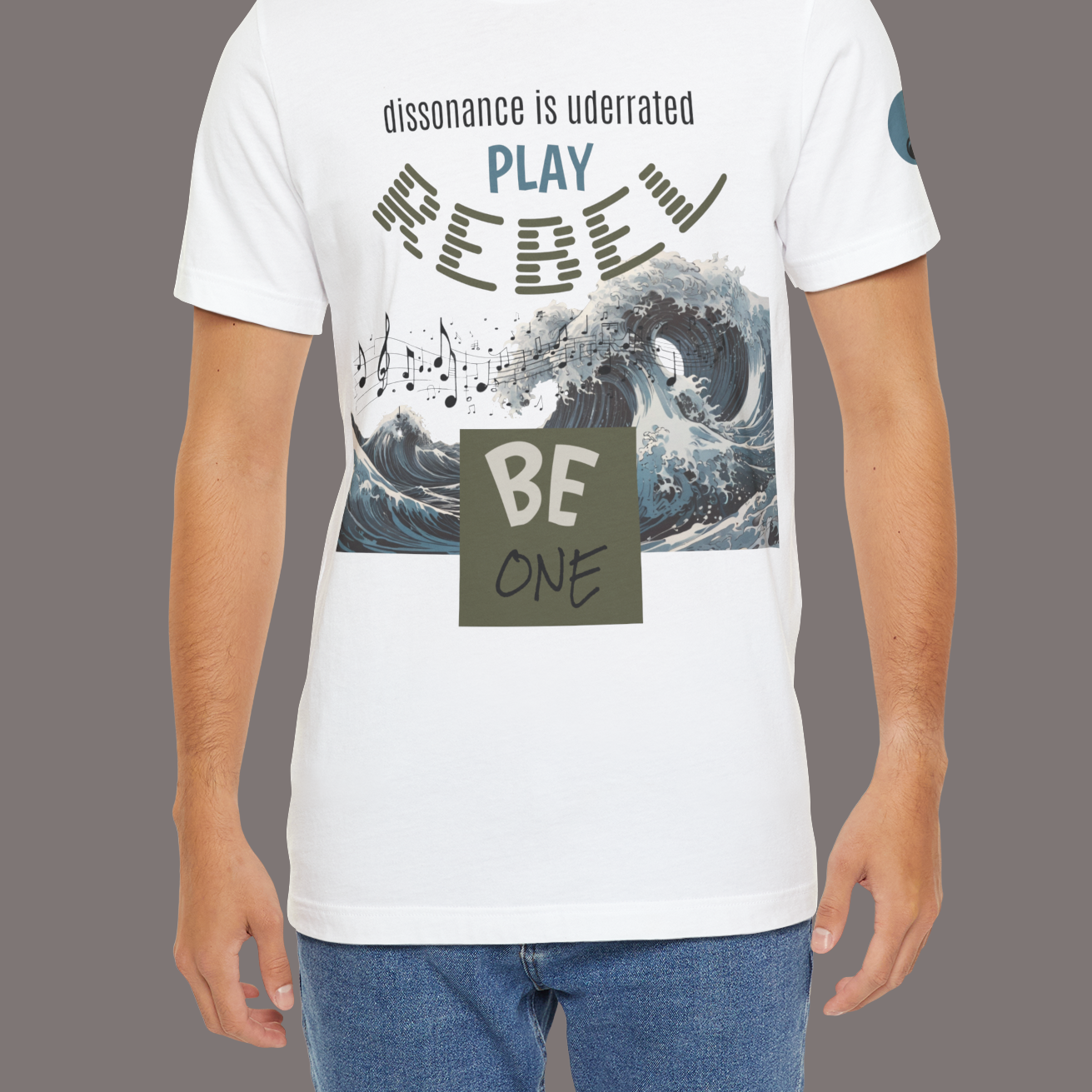 Play Rebel, Be One - Jean-Fery Rebel 'The Elements' Unisex Art Tee