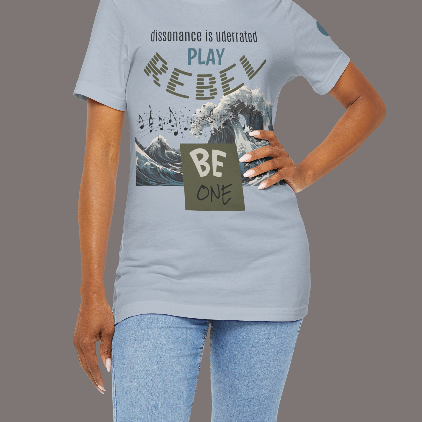 Play Rebel, Be One - Jean-Fery Rebel 'The Elements' Unisex Art Tee