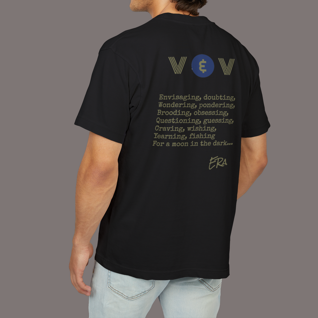9 Hours Before the Flight to Paris - Unisex Heavyweight Art Tee