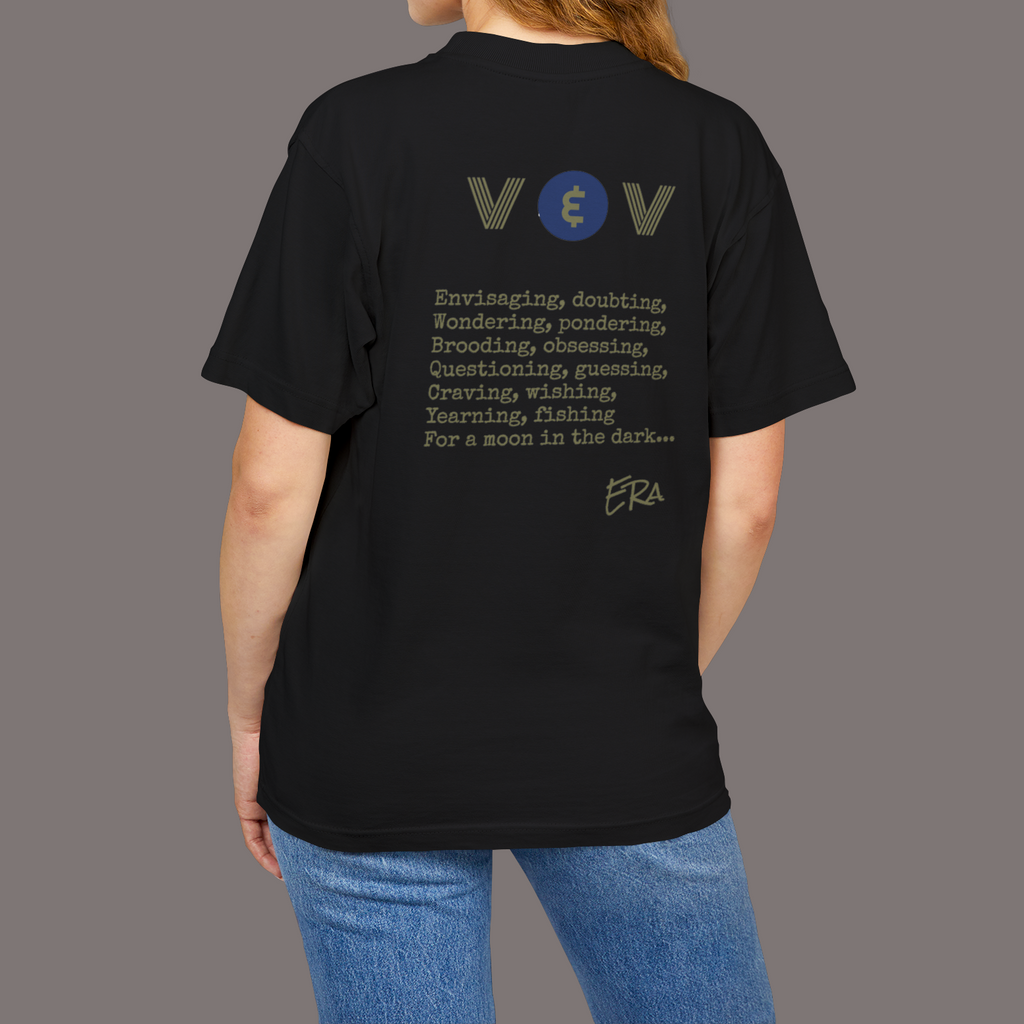 9 Hours Before the Flight to Paris - Unisex Heavyweight Art Tee