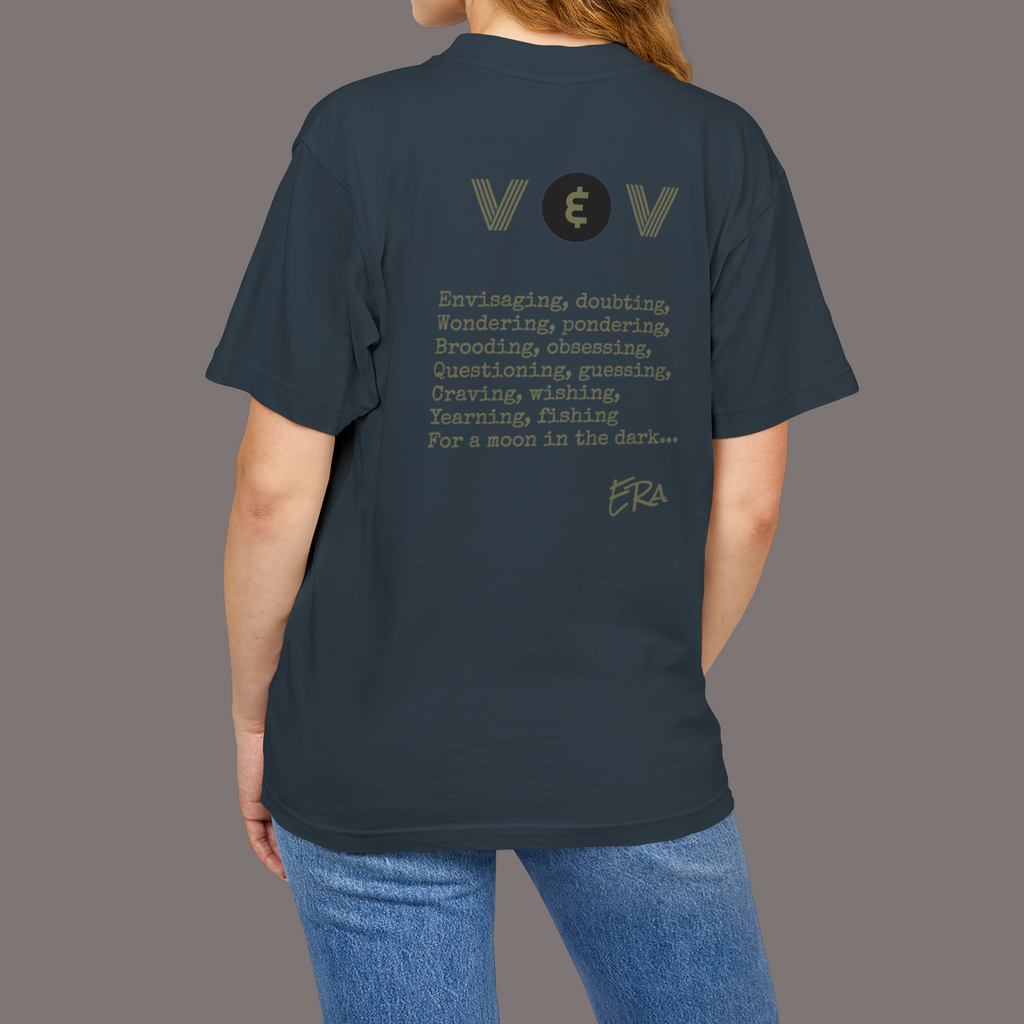 9 Hours Before the Flight to Paris - Unisex Heavyweight Art Tee