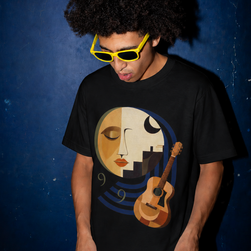 9 Hours Before the Flight to Paris - Unisex Heavyweight Art Tee