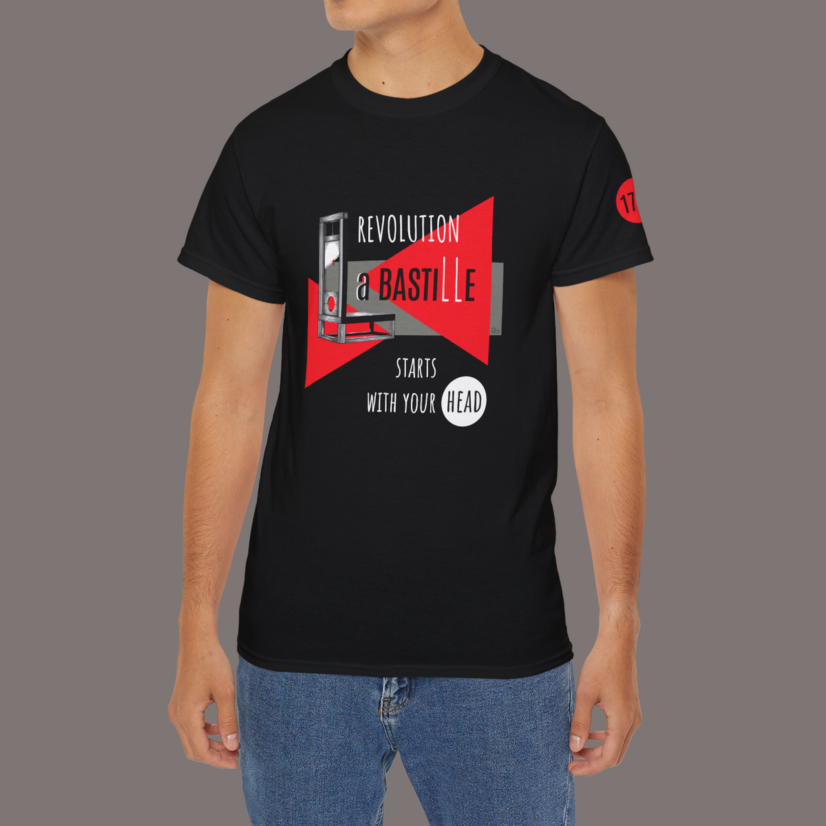 La Bastille - Unisex Heavyweight Art Tee