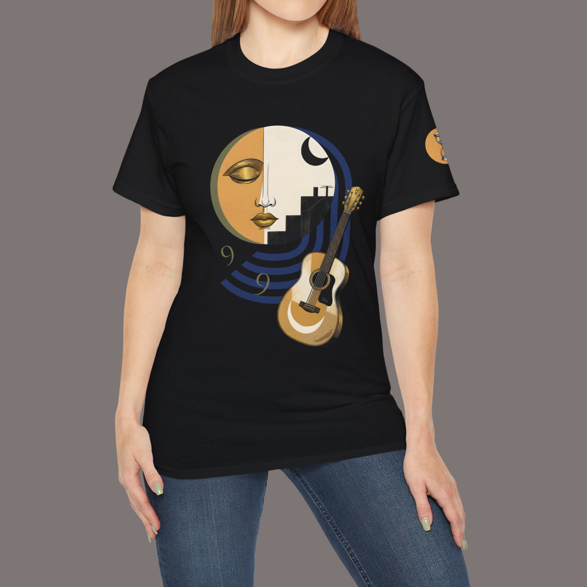 9 Hours Before the Flight to Paris - Unisex Heavyweight Art Tee