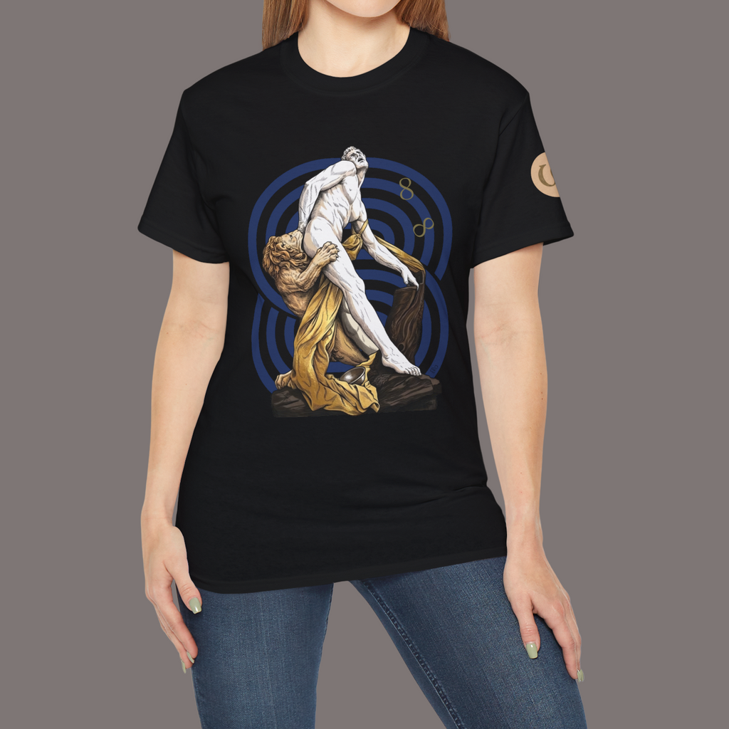 Copy of The Lion Is Waiting - Unisex Heavyweight Poetry Art Tee