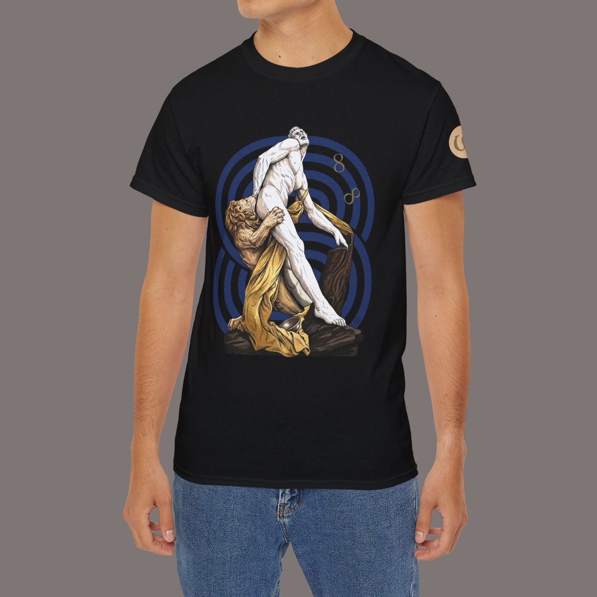 Copy of The Lion Is Waiting - Unisex Heavyweight Poetry Art Tee