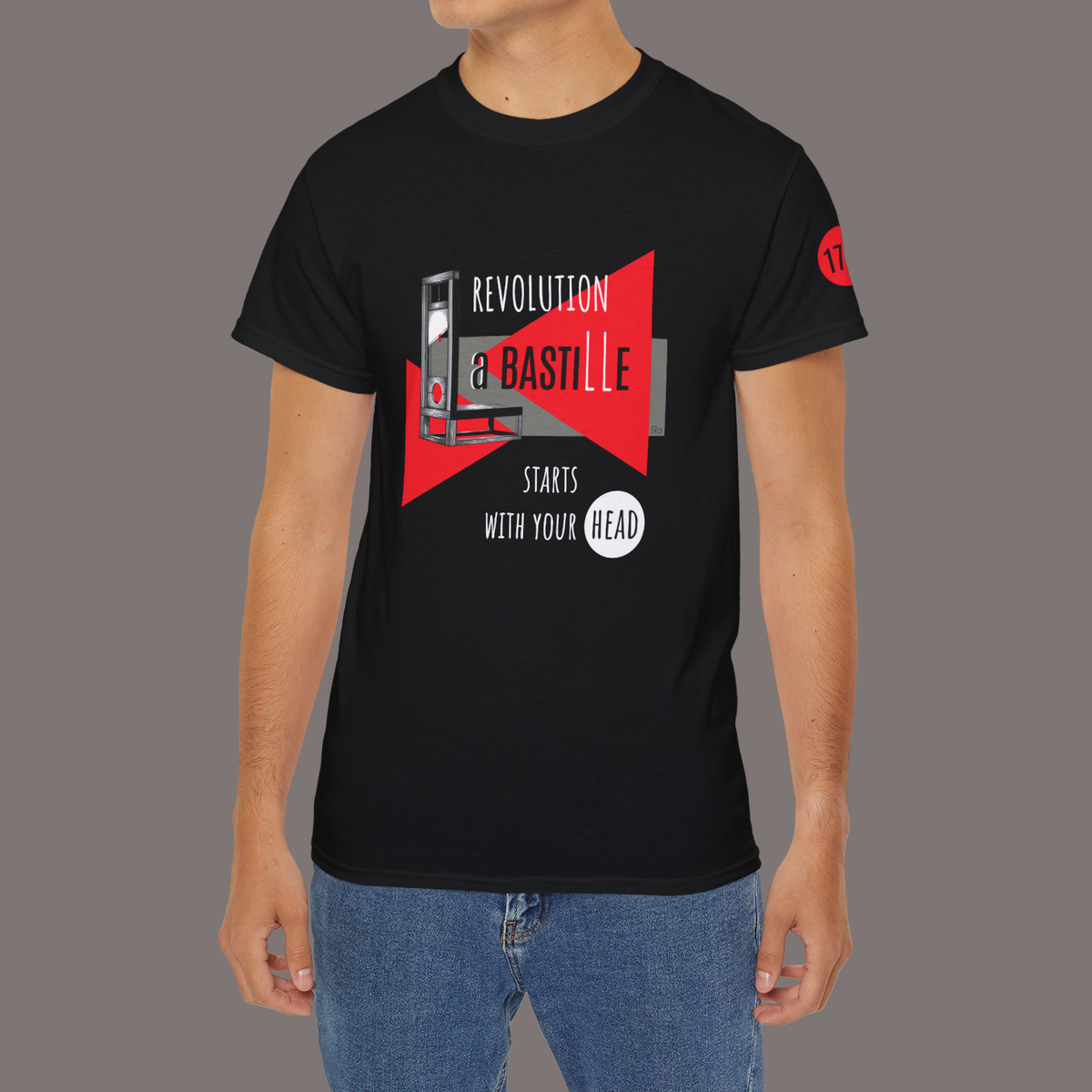 La Bastille - Unisex Heavyweight Art Tee