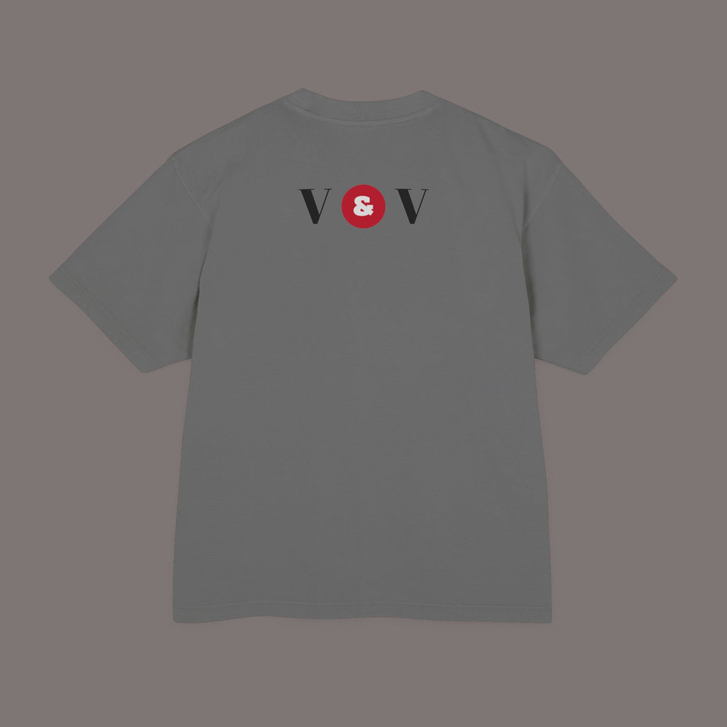 Between Eros and Death, There’s Jazz | Unisex 7.5oz Heavyweight Boxy Art Tee | Designer Graphic Shirt