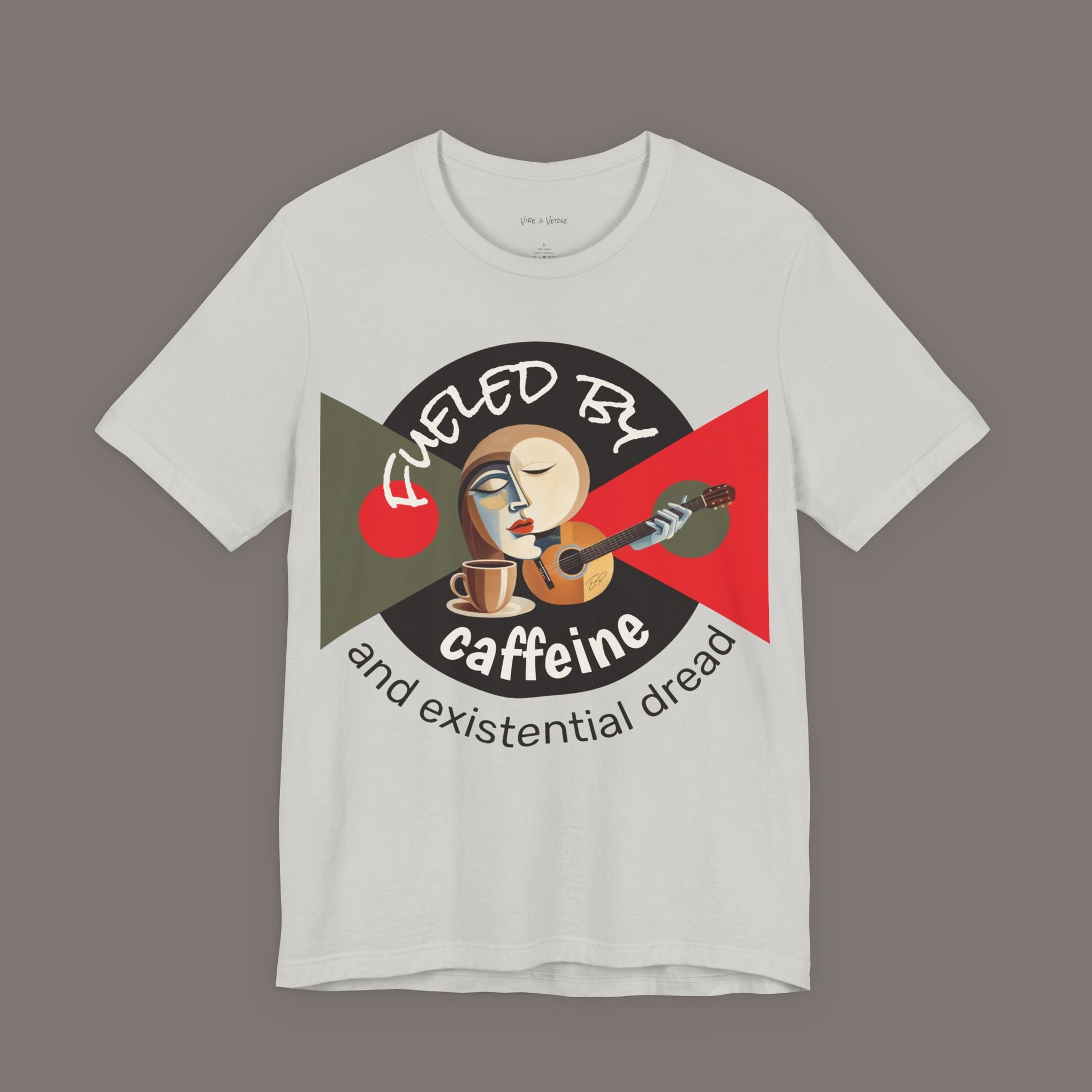 Fueled by Caffeine - Unisex Art Tee