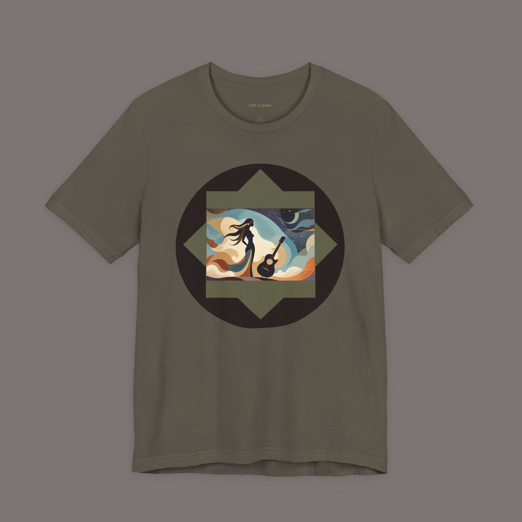The Earth I Travel - Poetic Unisex Art Tee