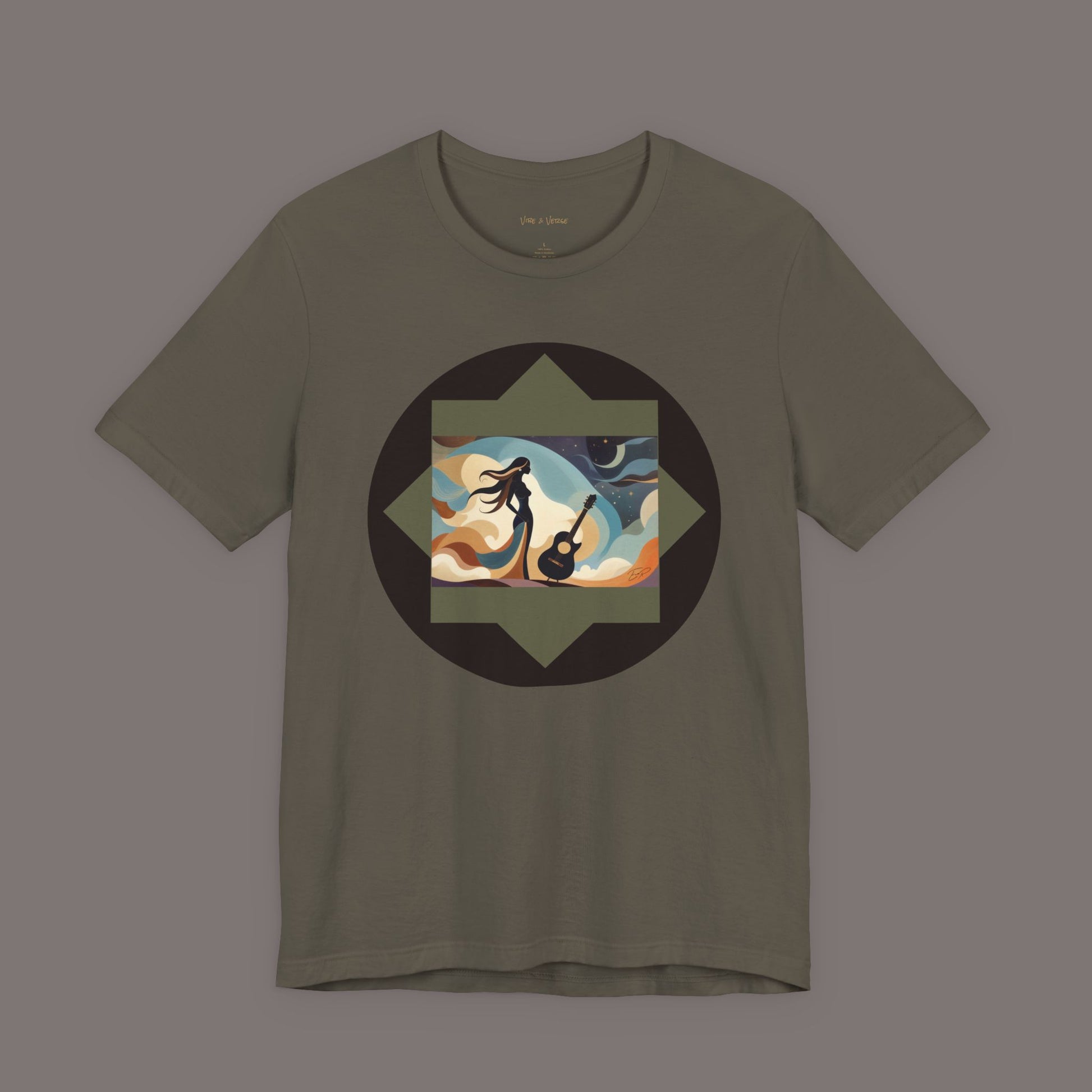 The Earth I Travel - Poetic Unisex Art Tee