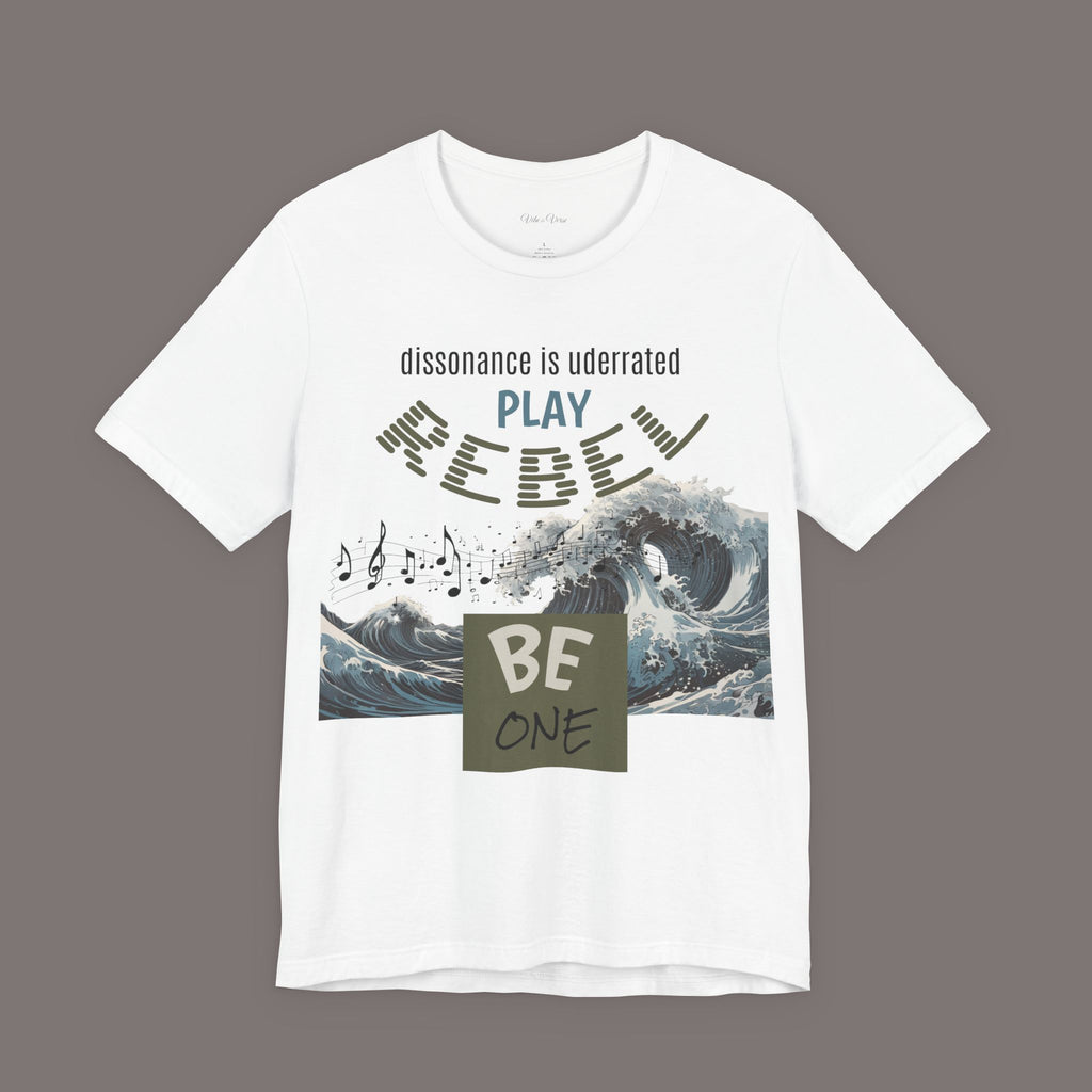 Play Rebel, Be One - Unisex Art Tee