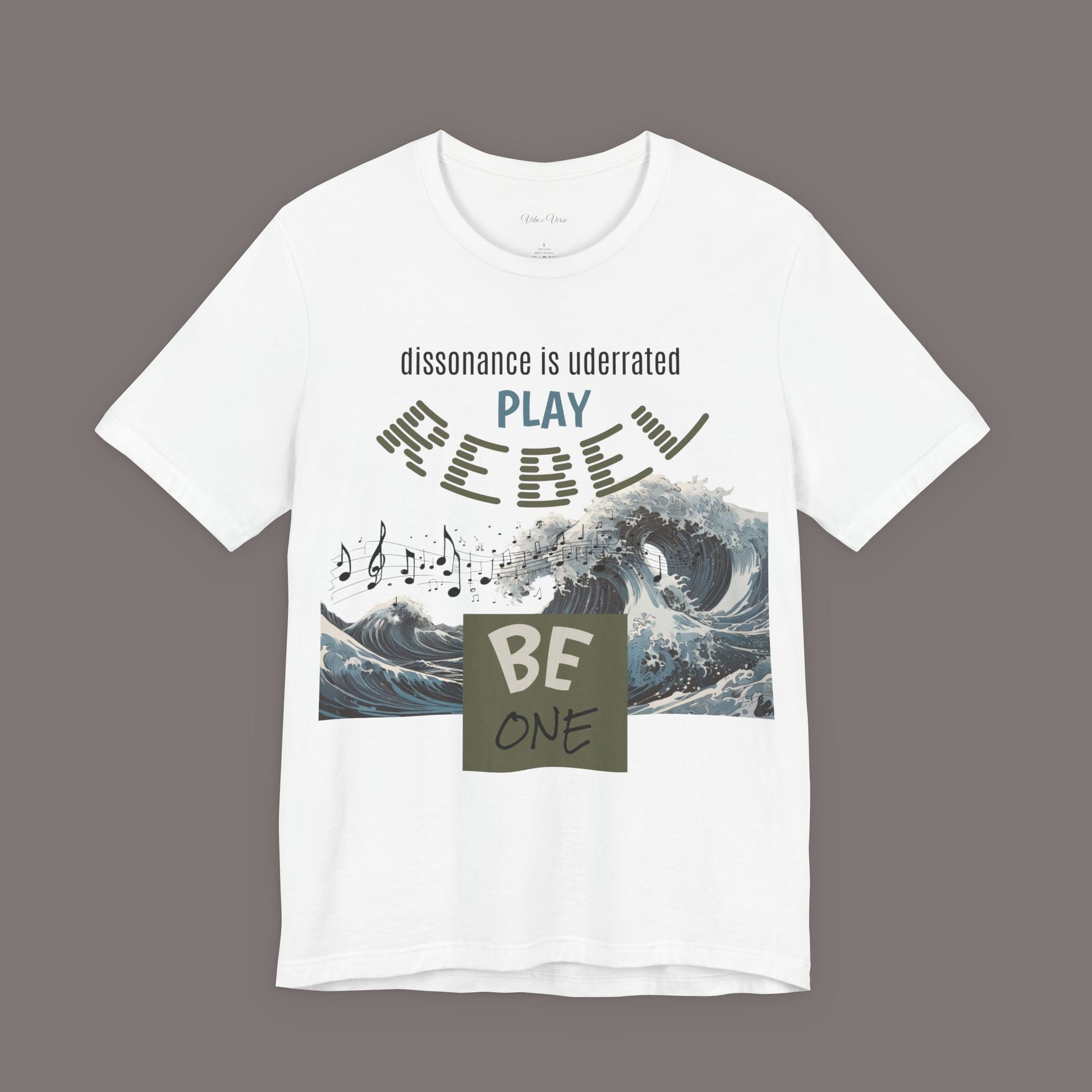 Play Rebel, Be One - Unisex Art Tee