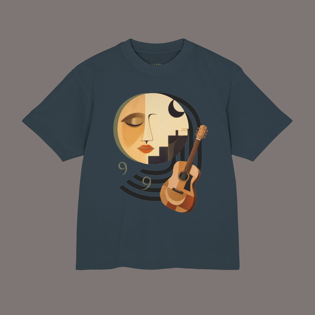 9 Hours Before the Flight to Paris - Unisex Heavyweight Art Tee