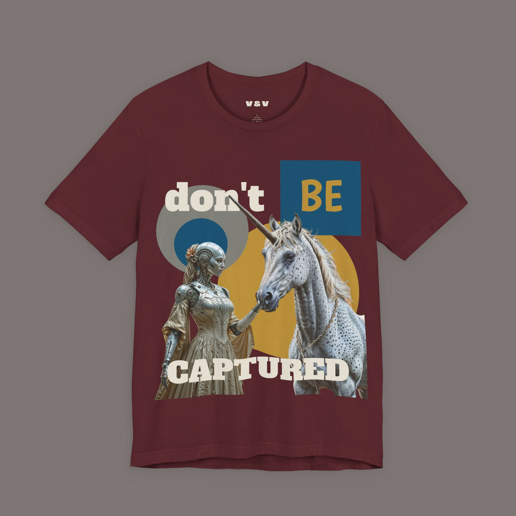 A Maiden and an Unicorn - Medieval Lore Unisex Art Tee