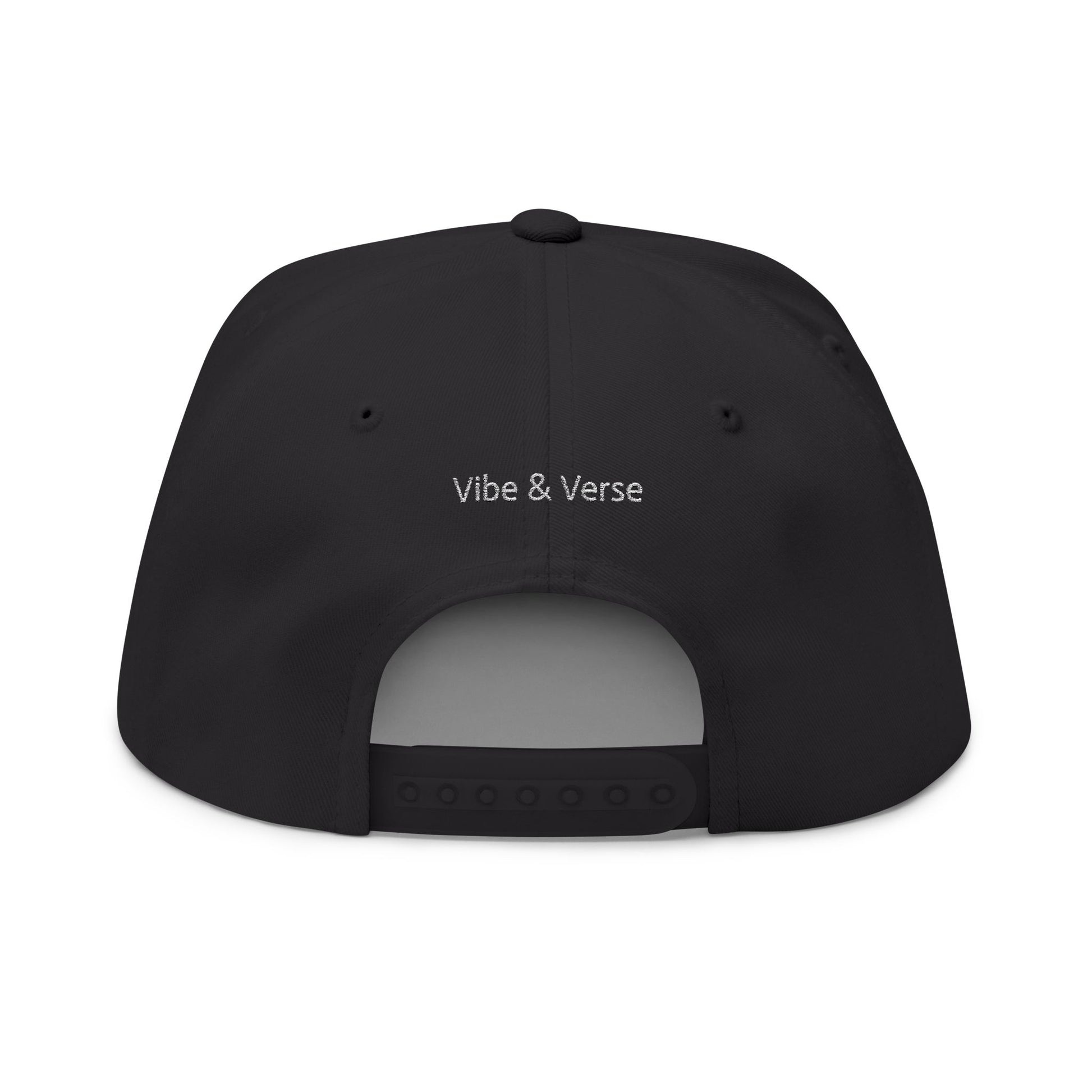 It Takes 2 to Tango - Black Embroidered Flat Bill Cap - Positronic Heart Collection