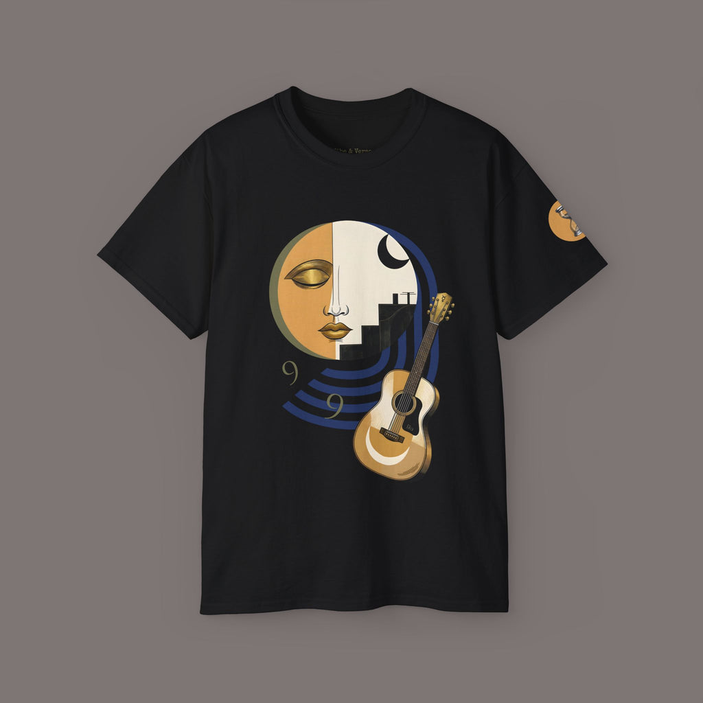 9 Hours Before the Flight to Paris - Unisex Heavyweight Art Tee