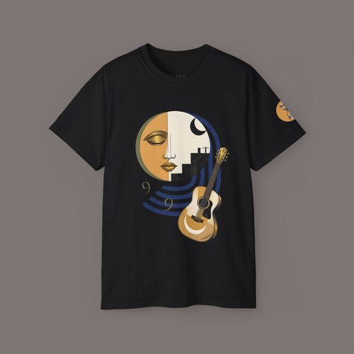 9 Hours Before the Flight to Paris - Unisex Heavyweight Art Tee