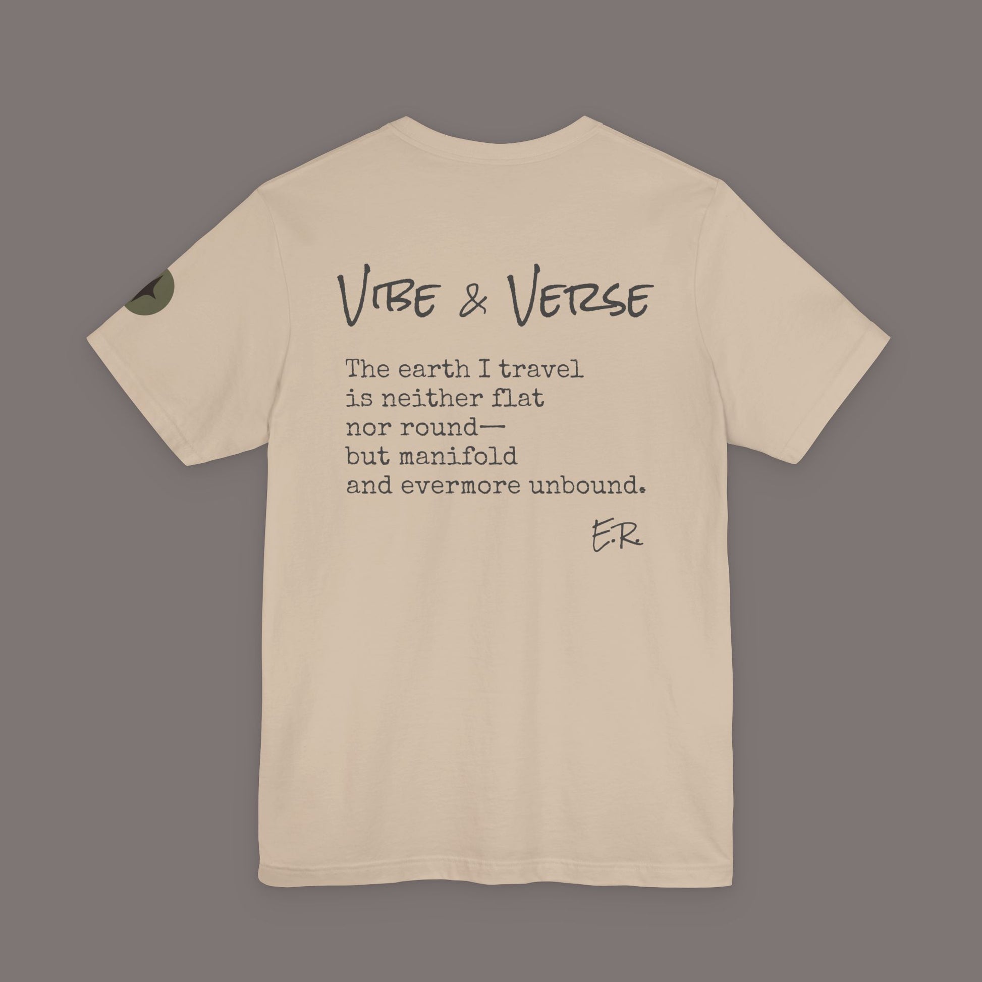 Manifold and Unbound - Poetic Unisex Art Tee