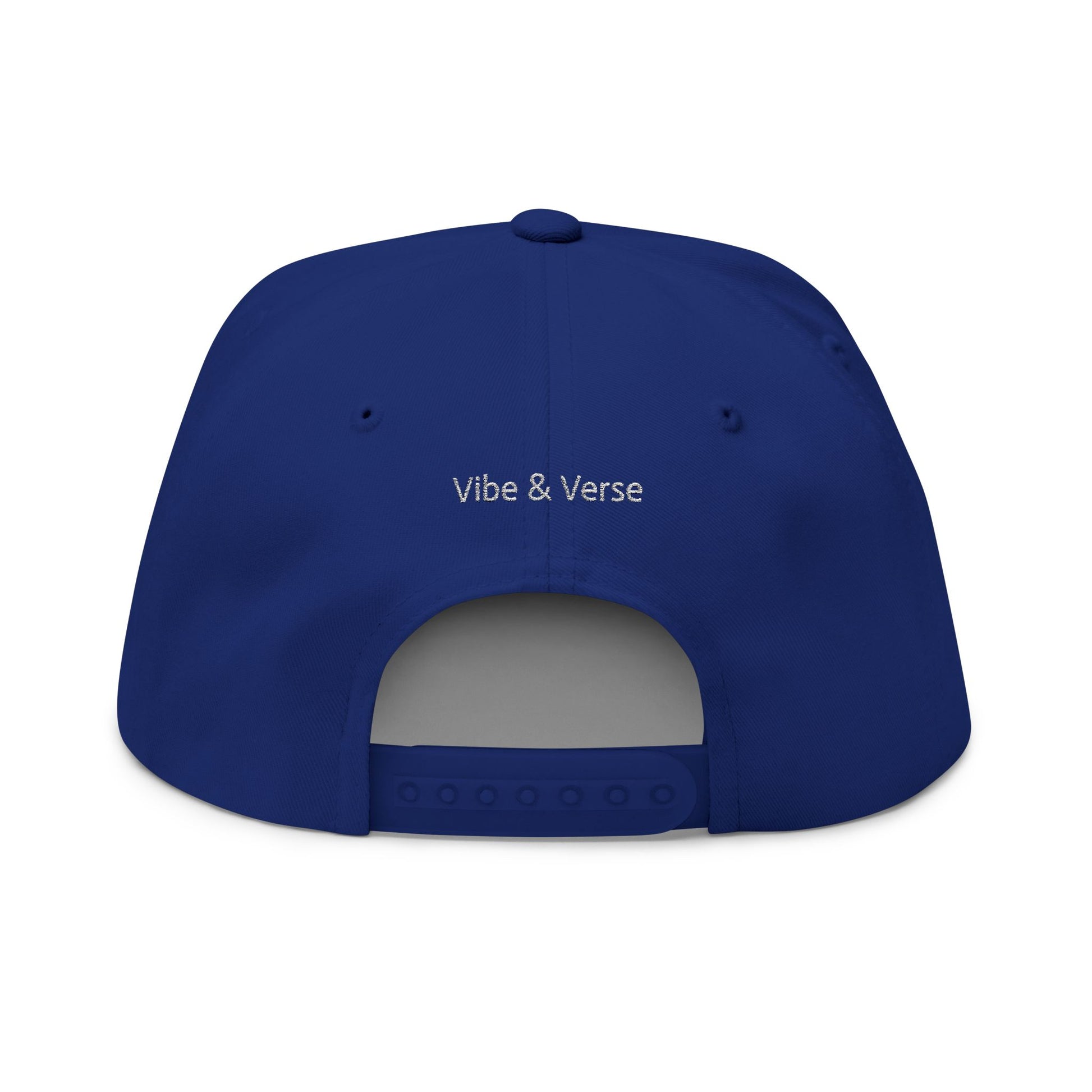 It Takes 2 to Tango - Royal Blue Embroidered Flat Bill Cap - Positronic Heart Collection