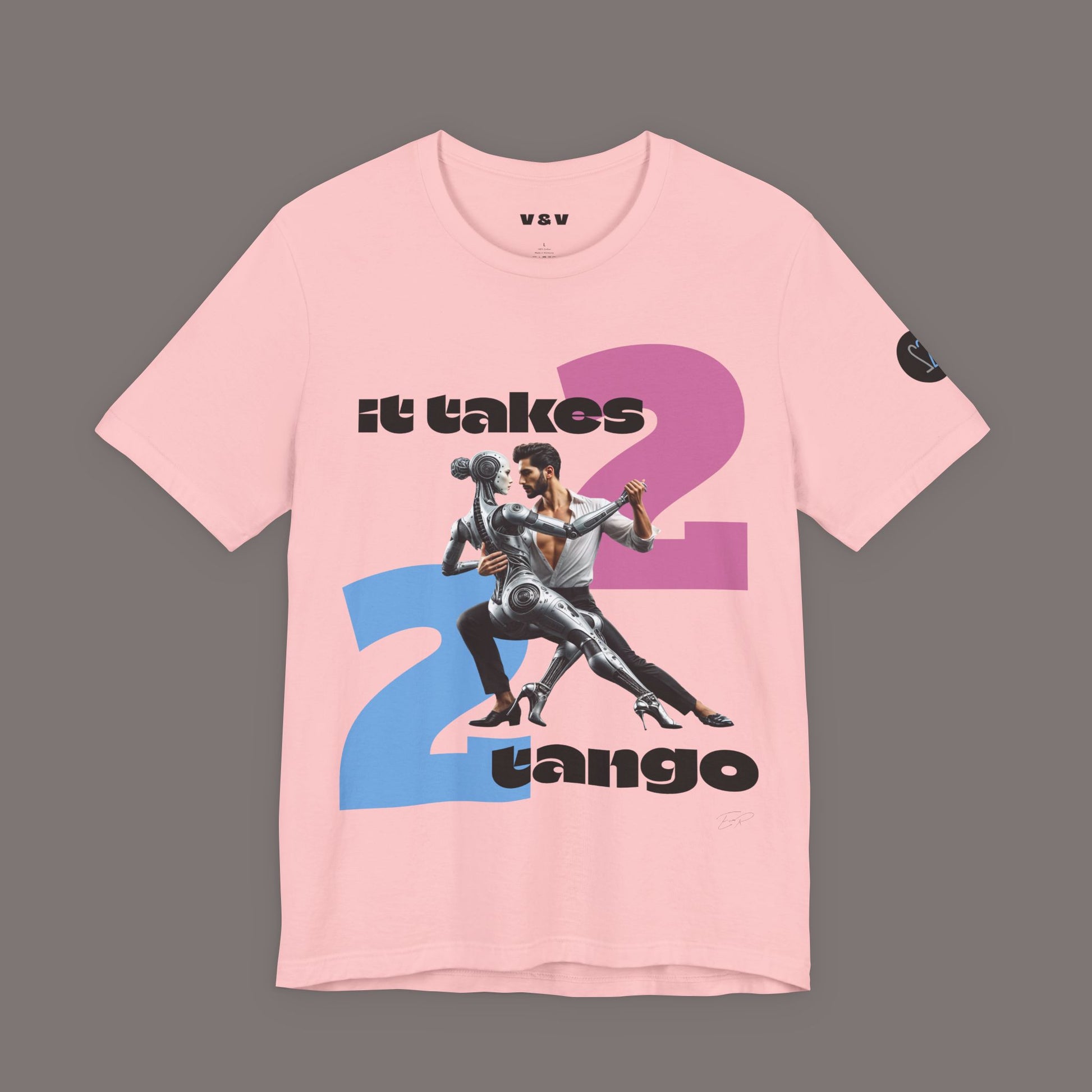 It Takes 2 to Tango - Cyber Dance Unisex Art Tee