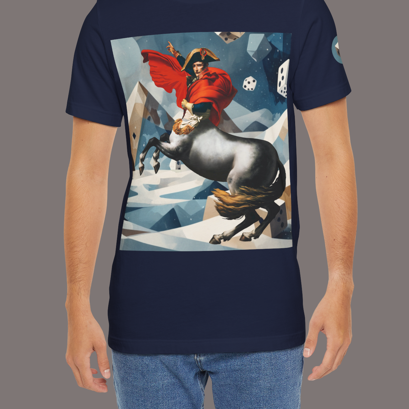 Napoleon Centaur - Avant-Garde Unisex Art Tee