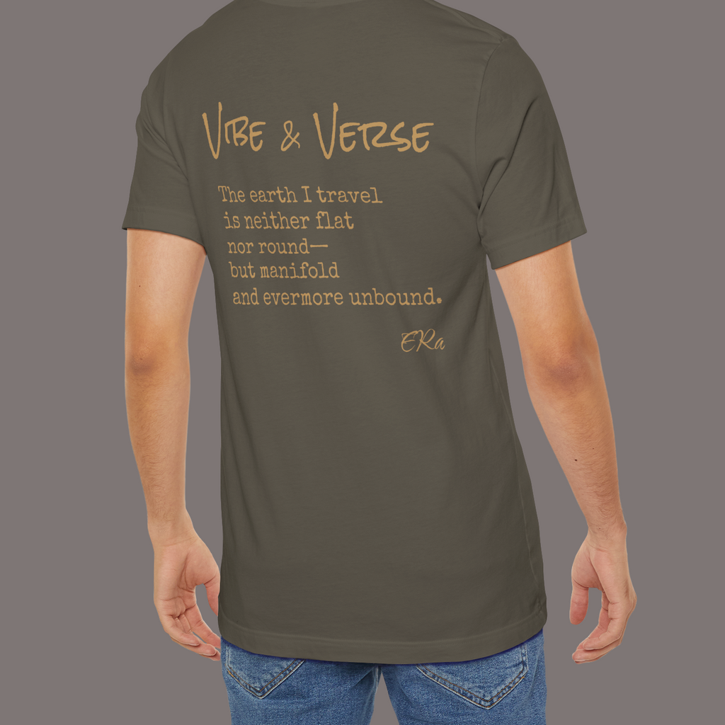 The Earth I Travel - Poetic Unisex Art Tee